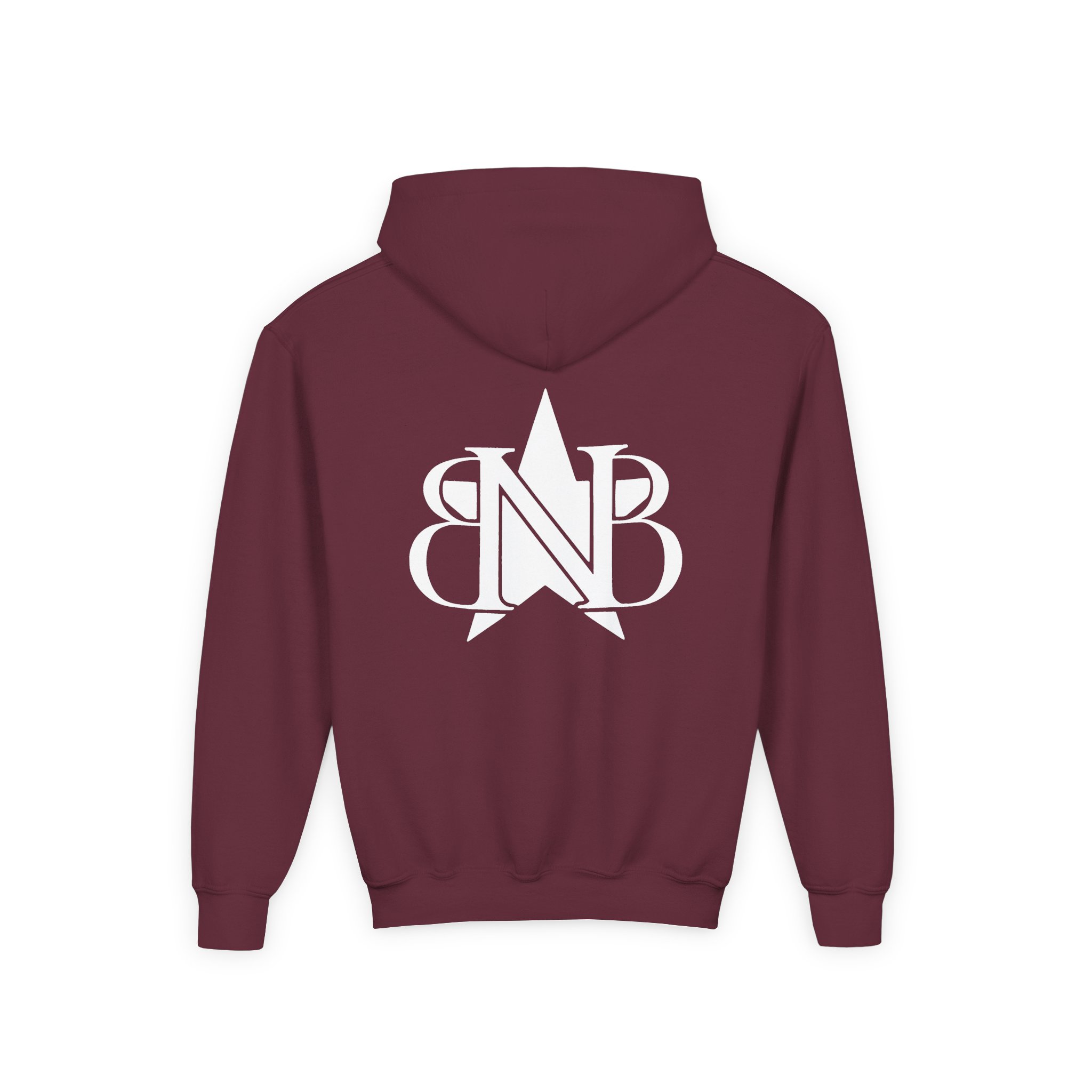 Youth Snow Strippers Heavy Blend Hooded Sweatshirt - Image 4