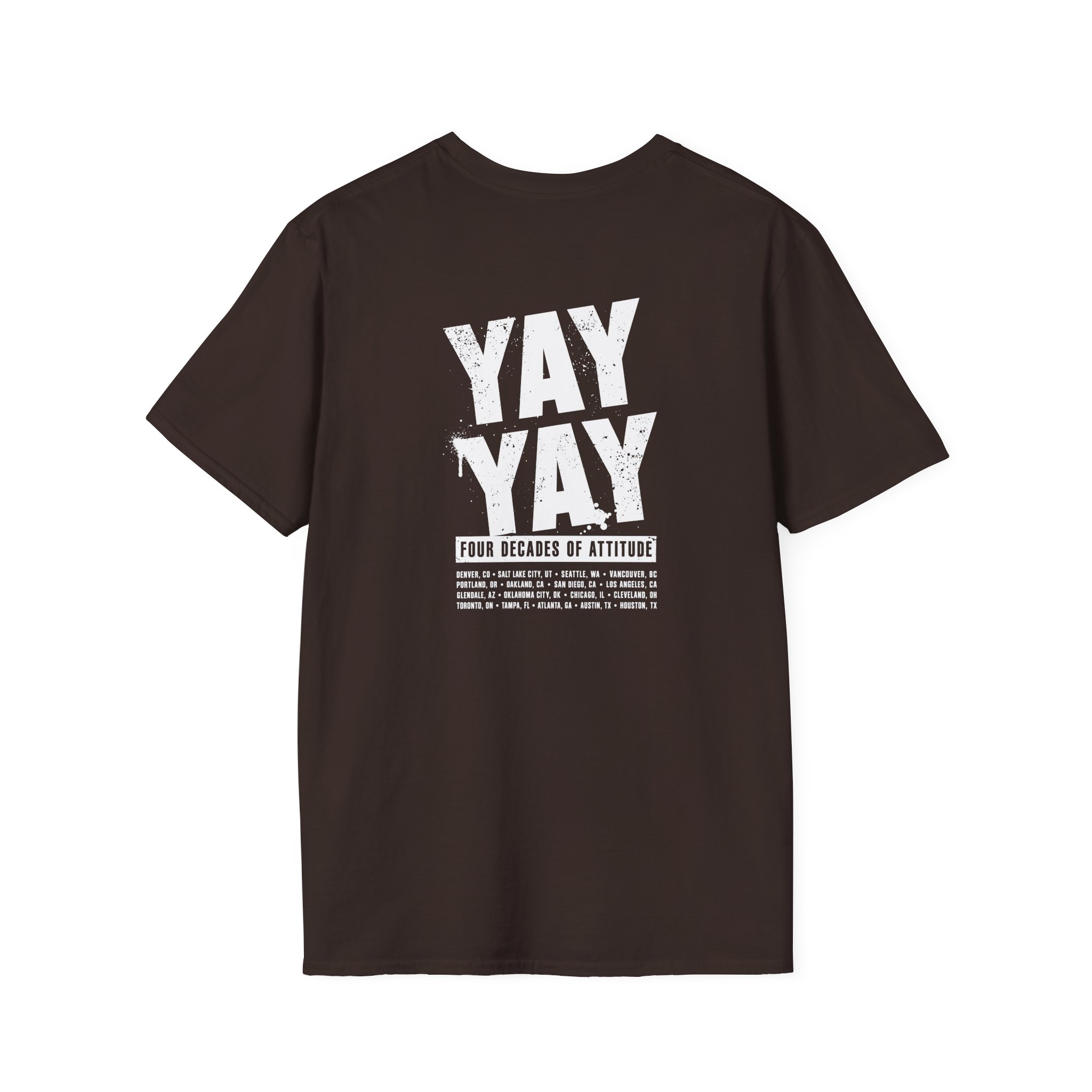 Ice Cube Yay Yay Tour Unisex Softstyle T-Shirt - Image 6