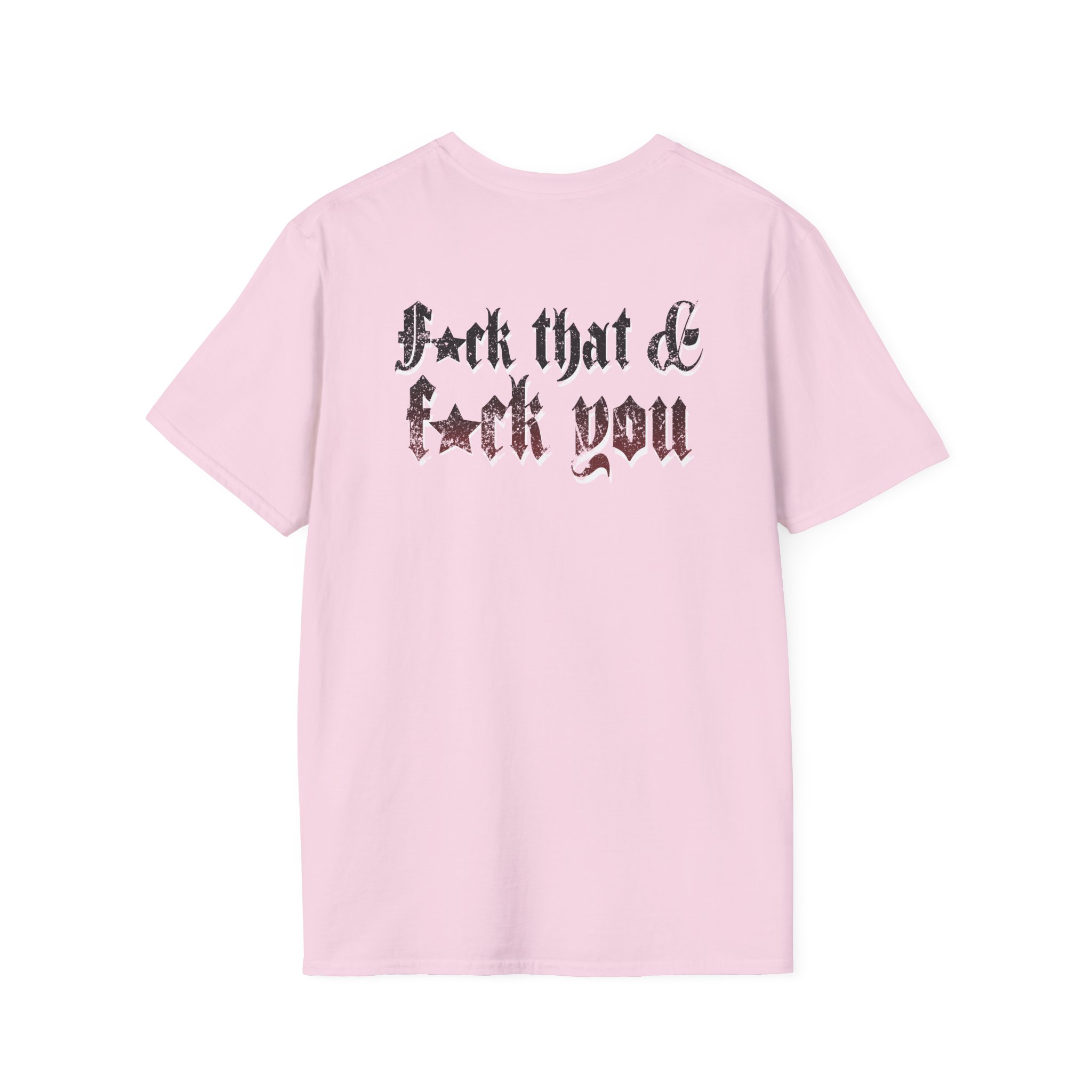 Hd F*ck You Unisex Softstyle T-Shirt - Image 22