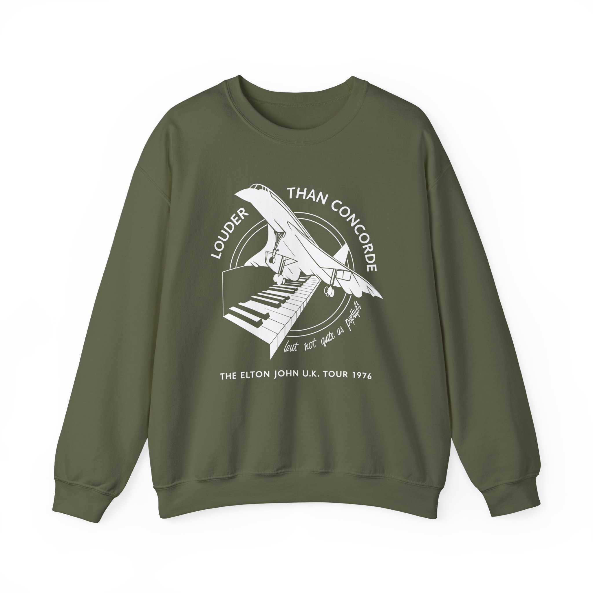 Ej Farewell Vintage Louder Than Concorde Unisex Heavy Blend™ Crewneck Sweatshirt - Image 7