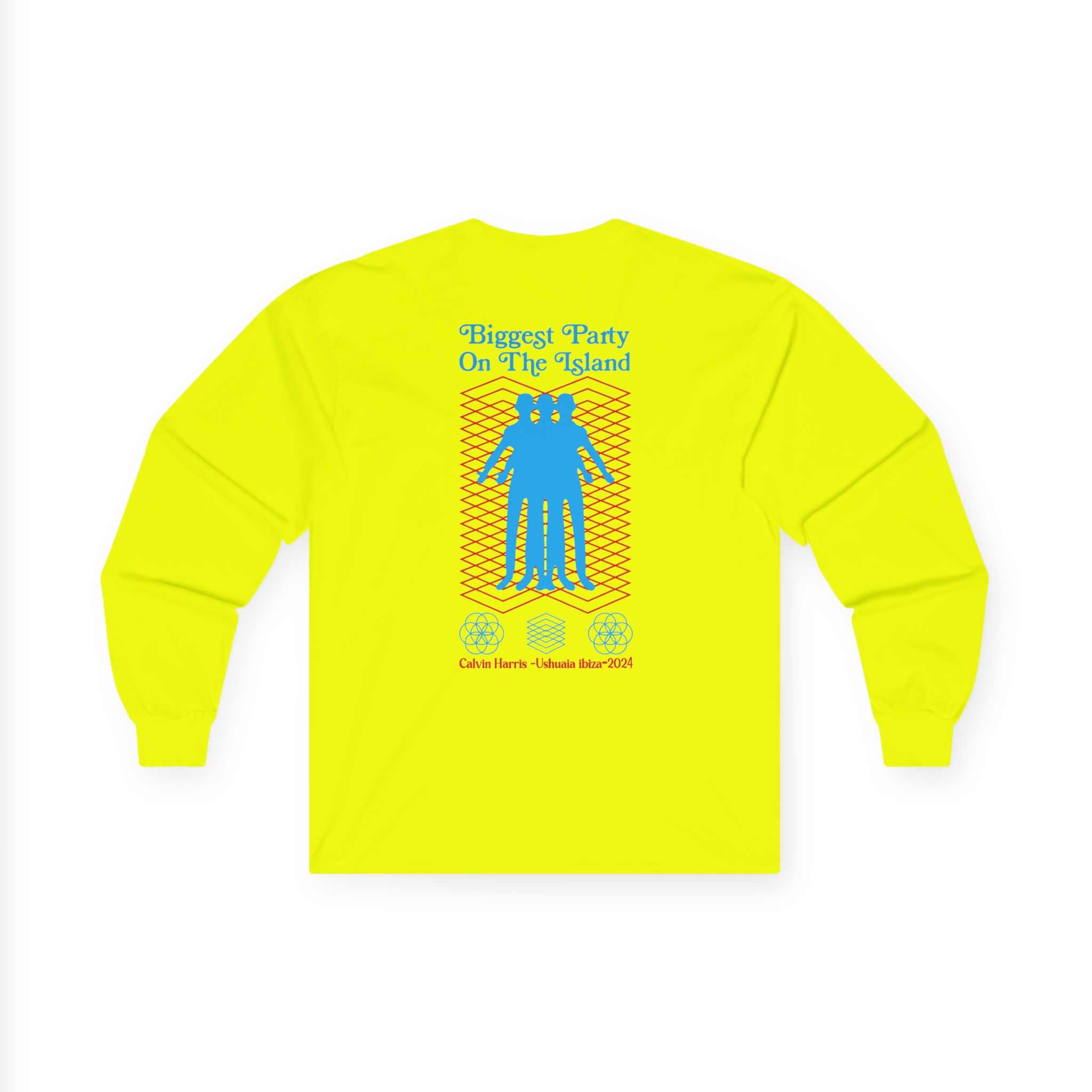 Calvin Harris Ushuaia Higher Level Unisex Ultra Cotton Long Sleeve Tee - Image 14