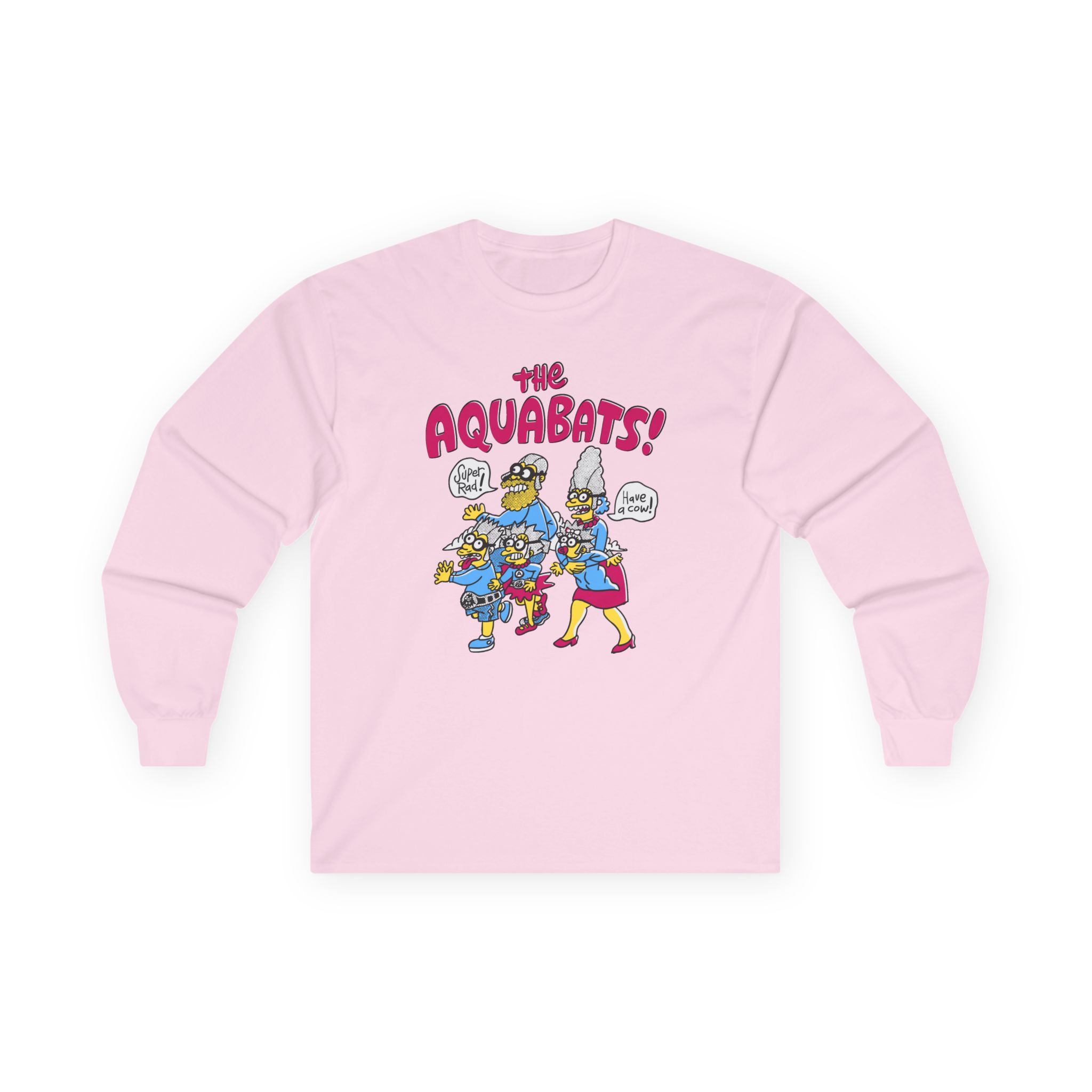 The Aquabats! Happy Family Unisex Ultra Cotton Long Sleeve Tee - Image 9