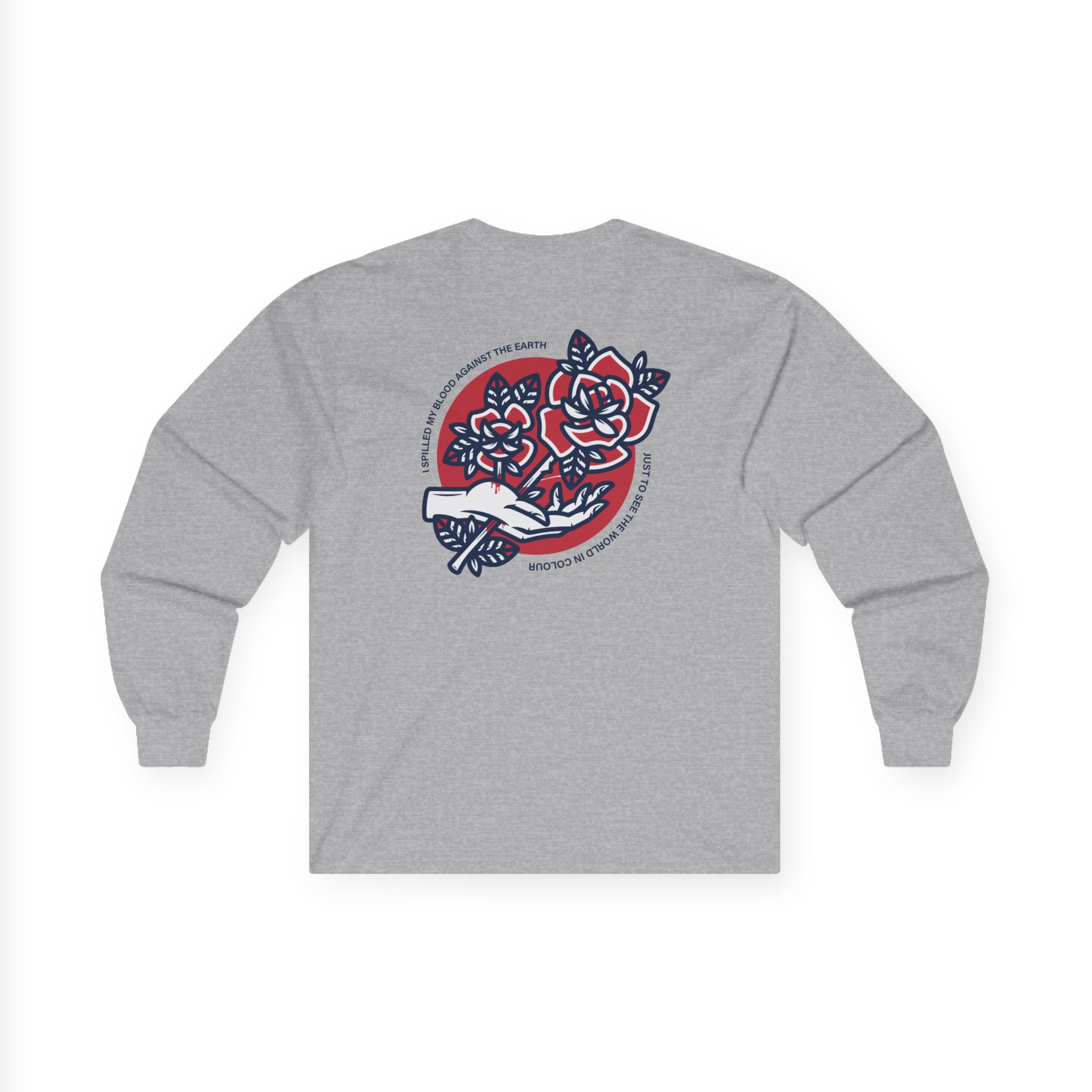 Polaris Rose Unisex Ultra Cotton Long Sleeve Tee - Image 6