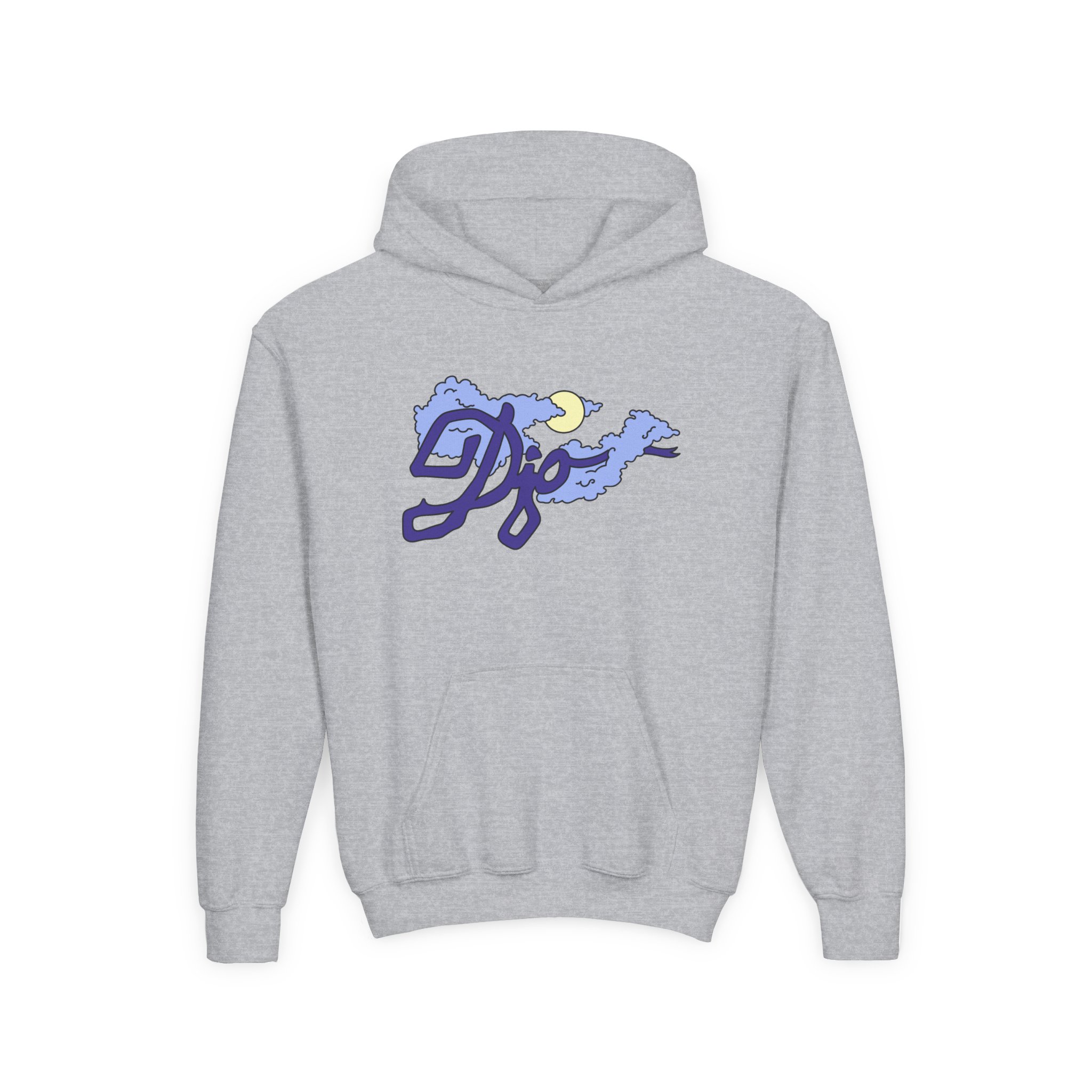 Djo Crux Deluxe Cityscape Youth Heavy Blend Hooded Sweatshirt - Image 3