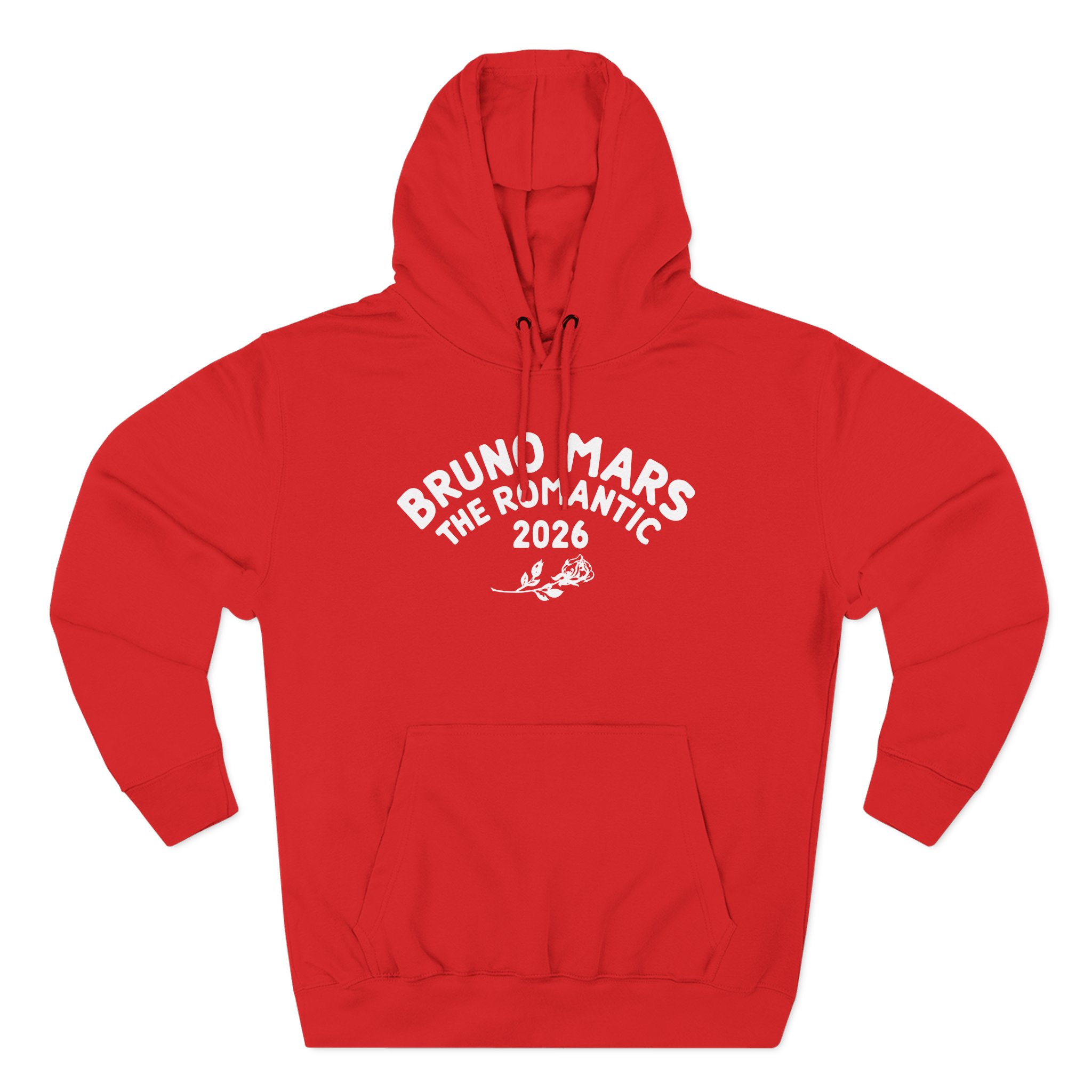 Bruno Mars the Romantic Tour Three-Panel Fleece Hoodie - Image 3