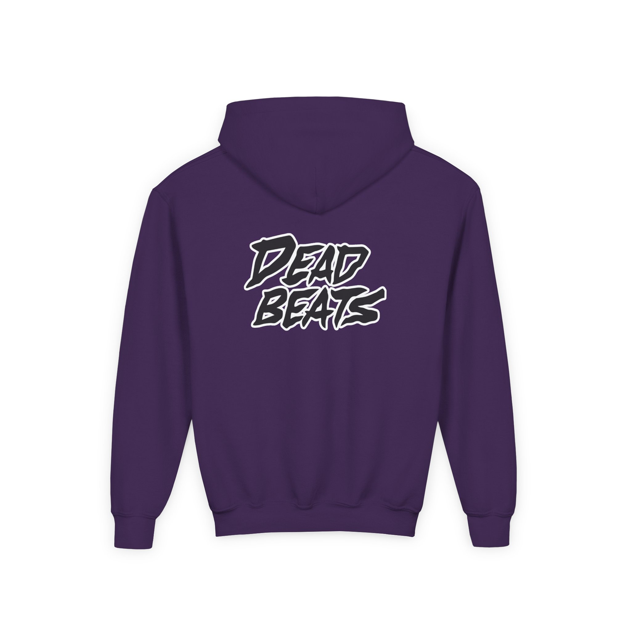 Deadbeats Logo Youth Heavy Blend Hooded Sweatshirt - Image 18