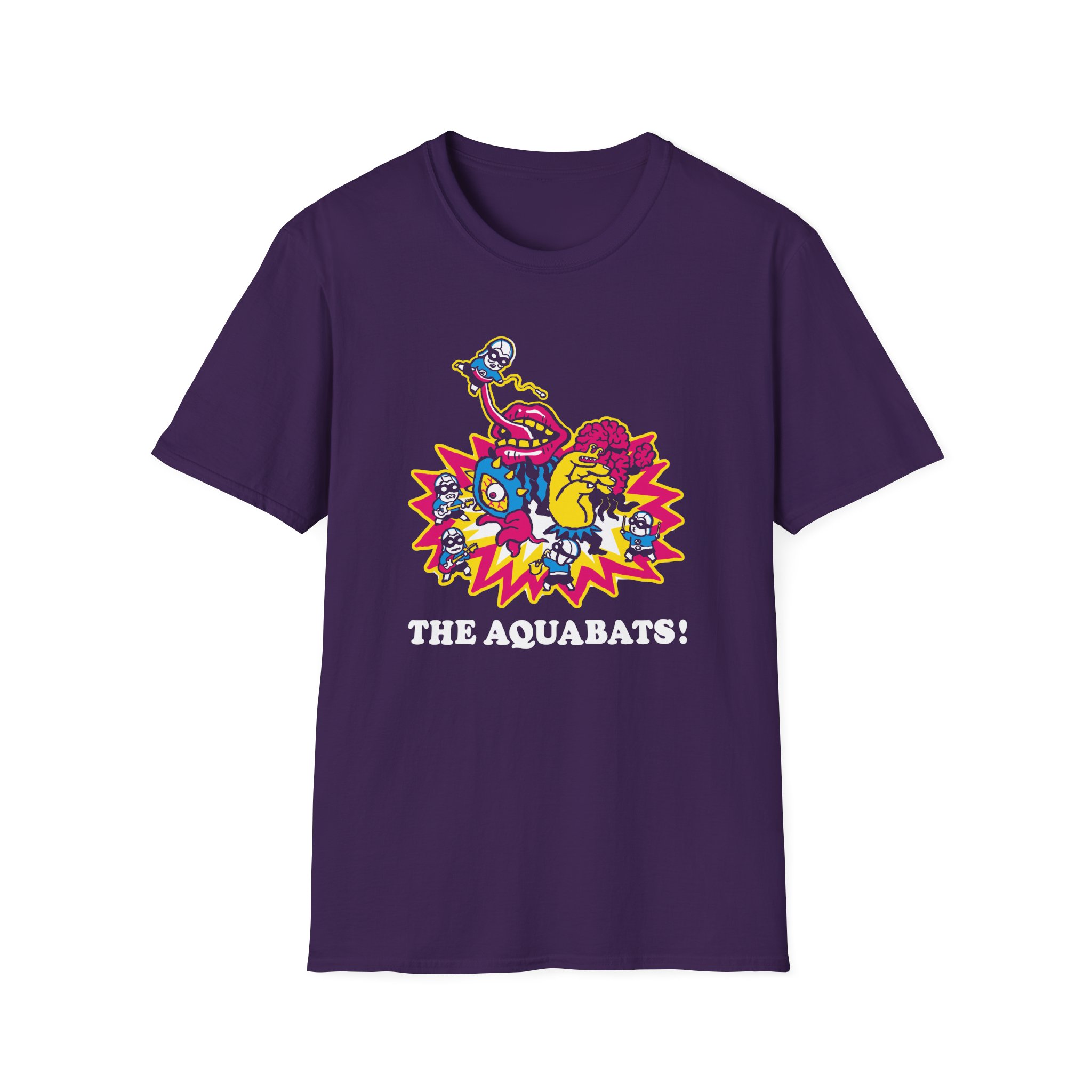 The Aquabats Fight Unisex Softstyle T-Shirt - Image 15