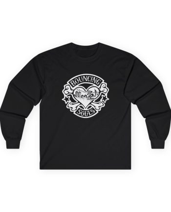 Cold Cuts the Bouncing Souls Rocker Heart Unisex Ultra Cotton Long Sleeve Tee