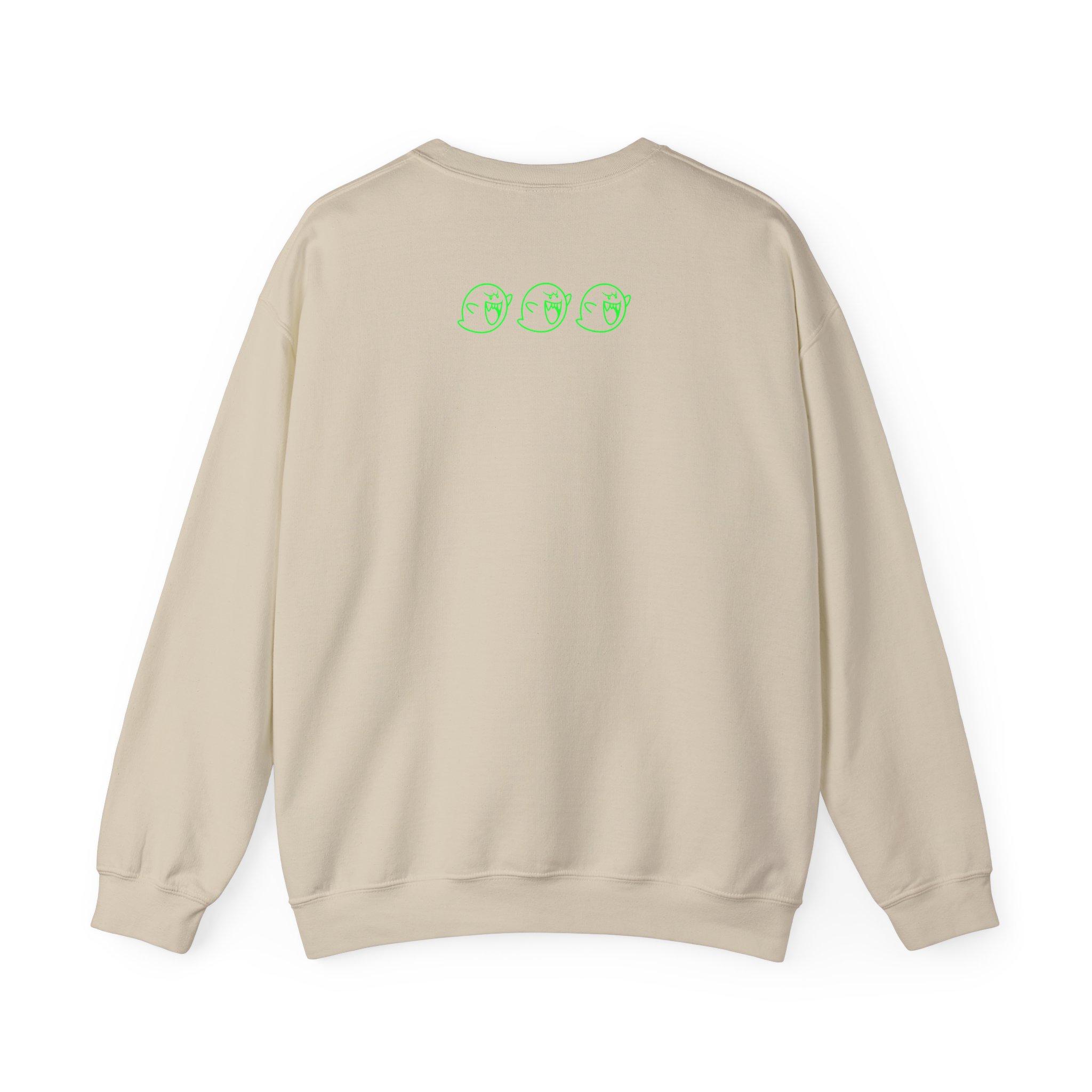 NTD Luigi™ and Boo Unisex Heavy Blend™ Crewneck Sweatshirt - Image 10
