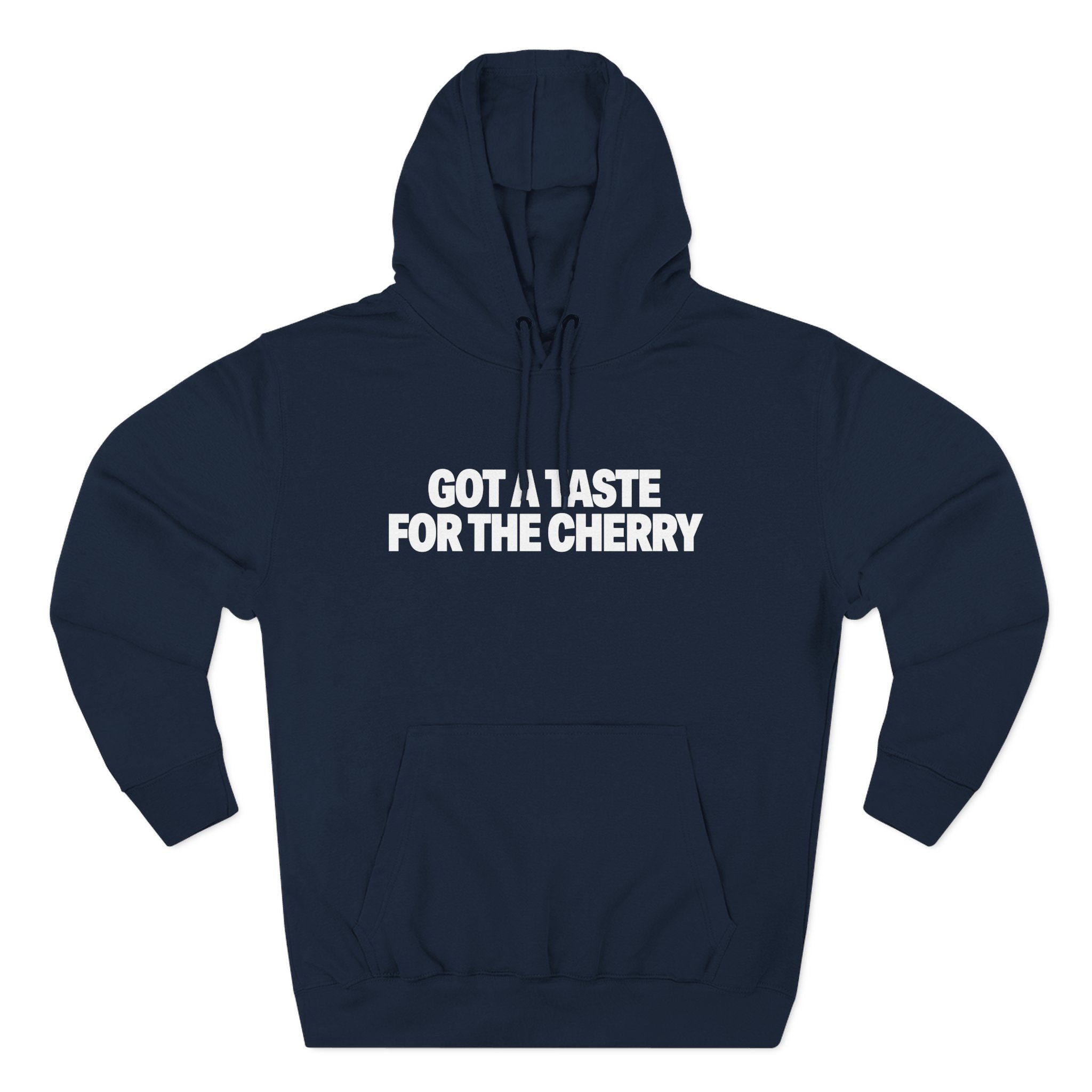 D L Take a Bite Cherry Three-panel Fleece Hoodie - Image 7