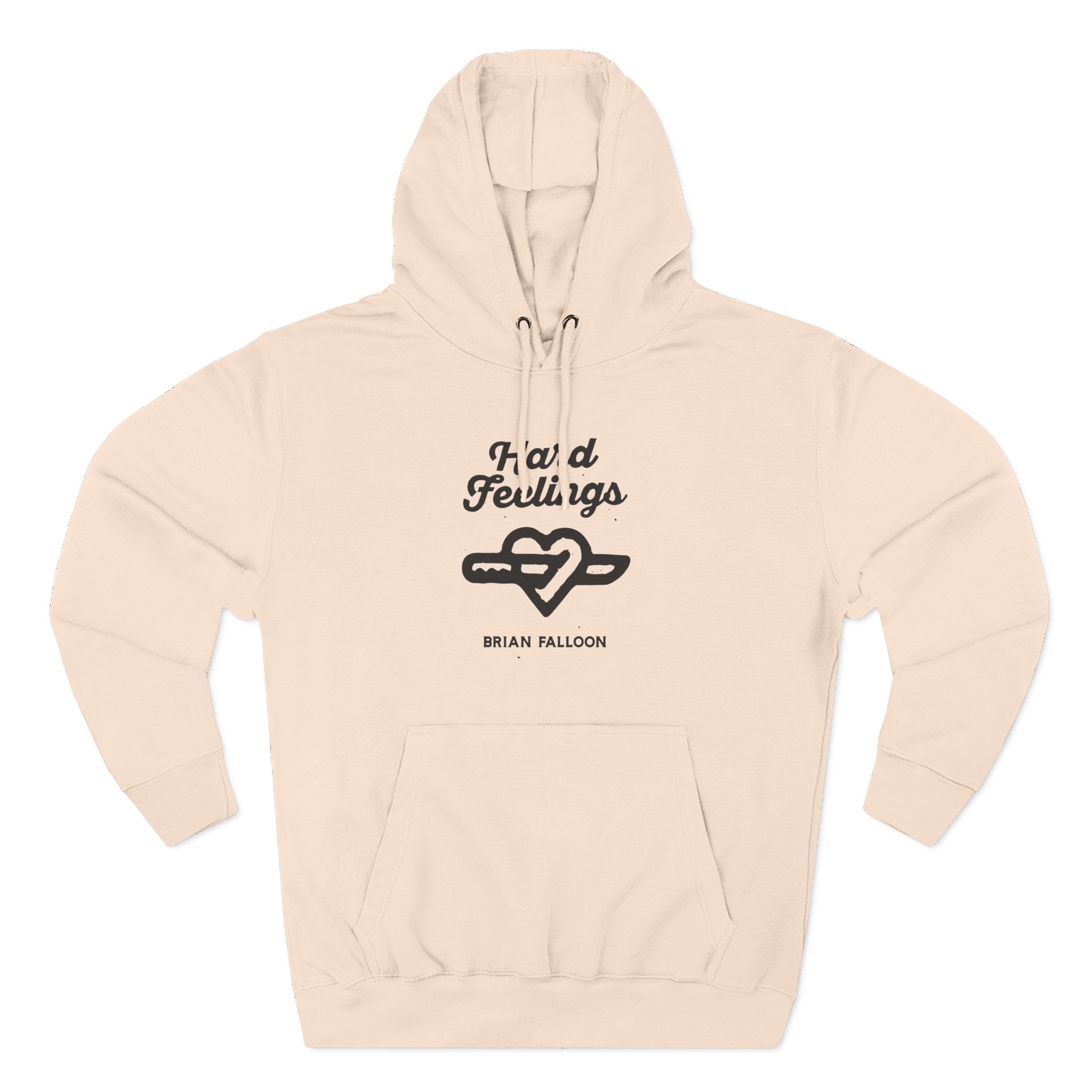 Brian Fallon Hard Feelings Three-Panel Fleece Hoodie - Image 7