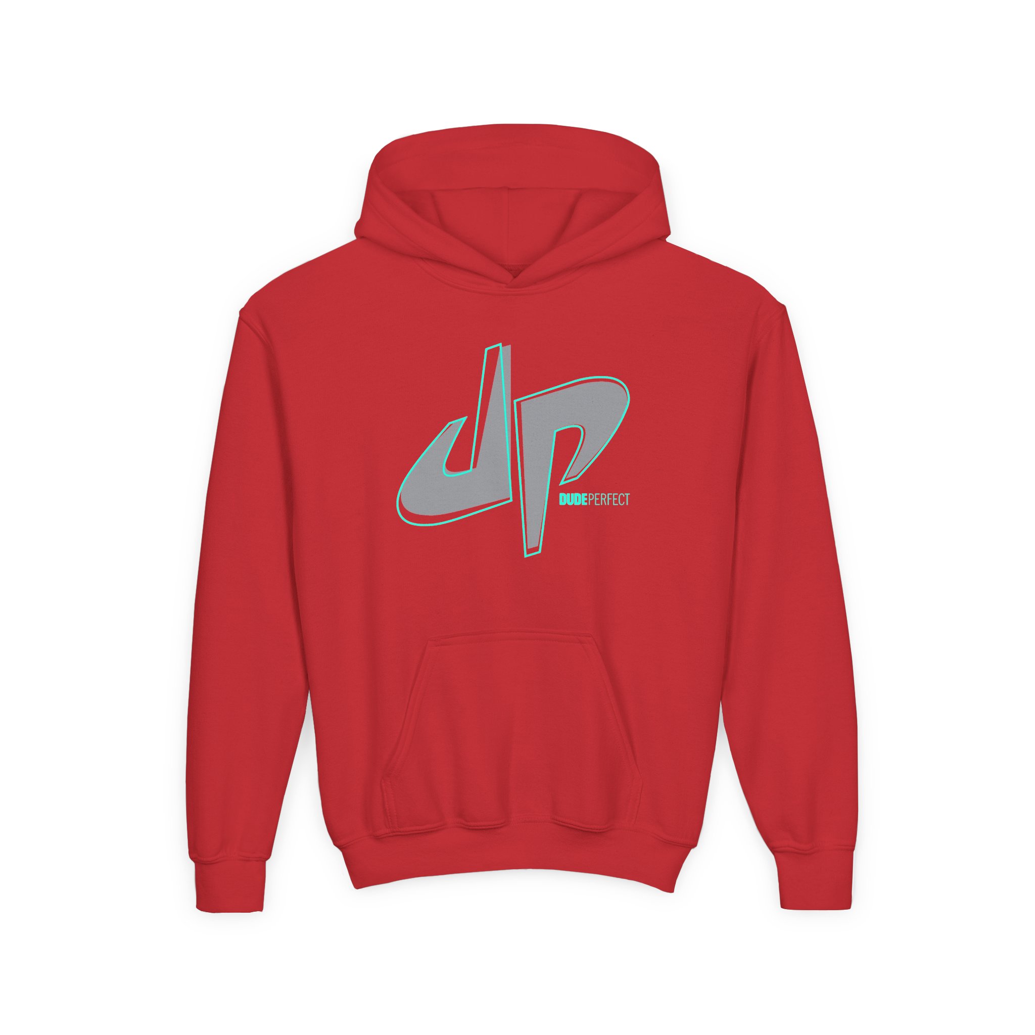 Dude Perfect Pound It Reflective Youth Heavy Blend Hooded Sweatshirt - Image 15