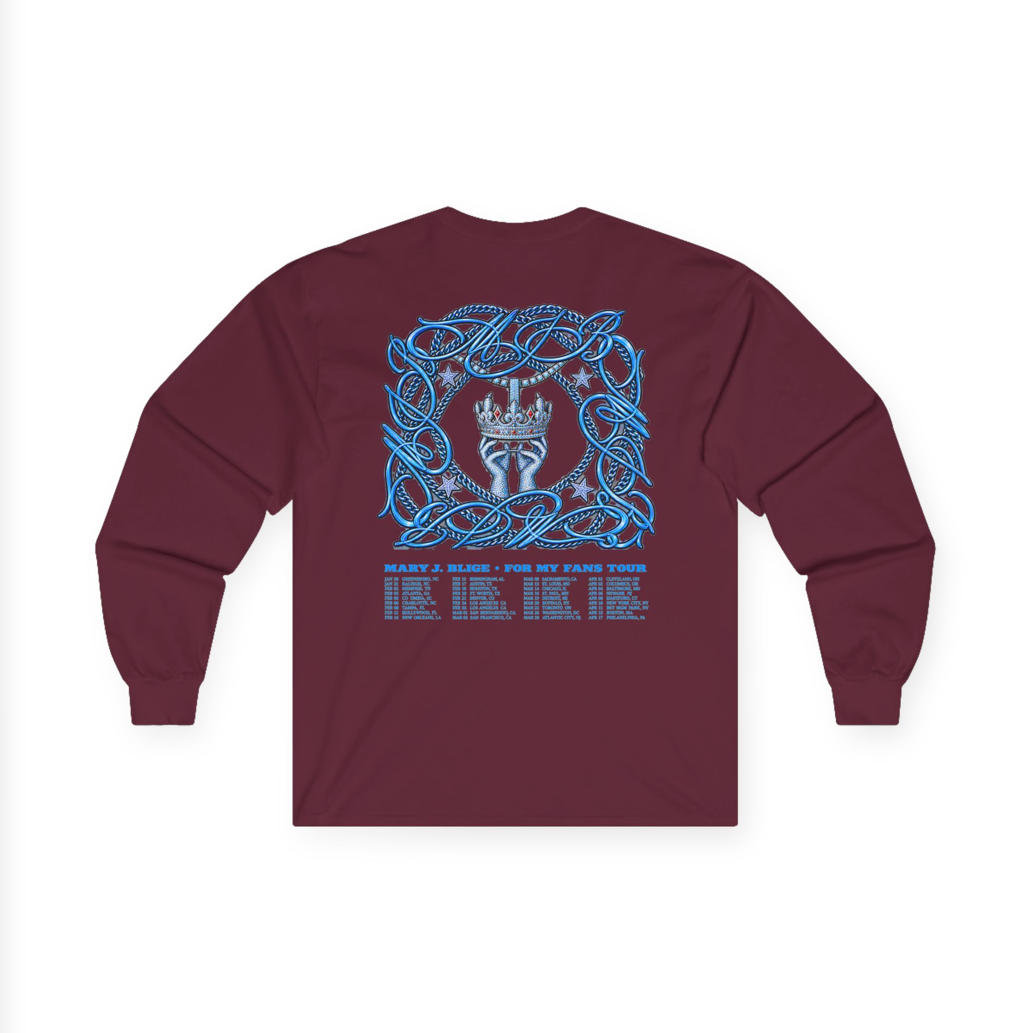 Mary J Blige Chain Unisex Ultra Cotton Long Sleeve Tee - Image 6