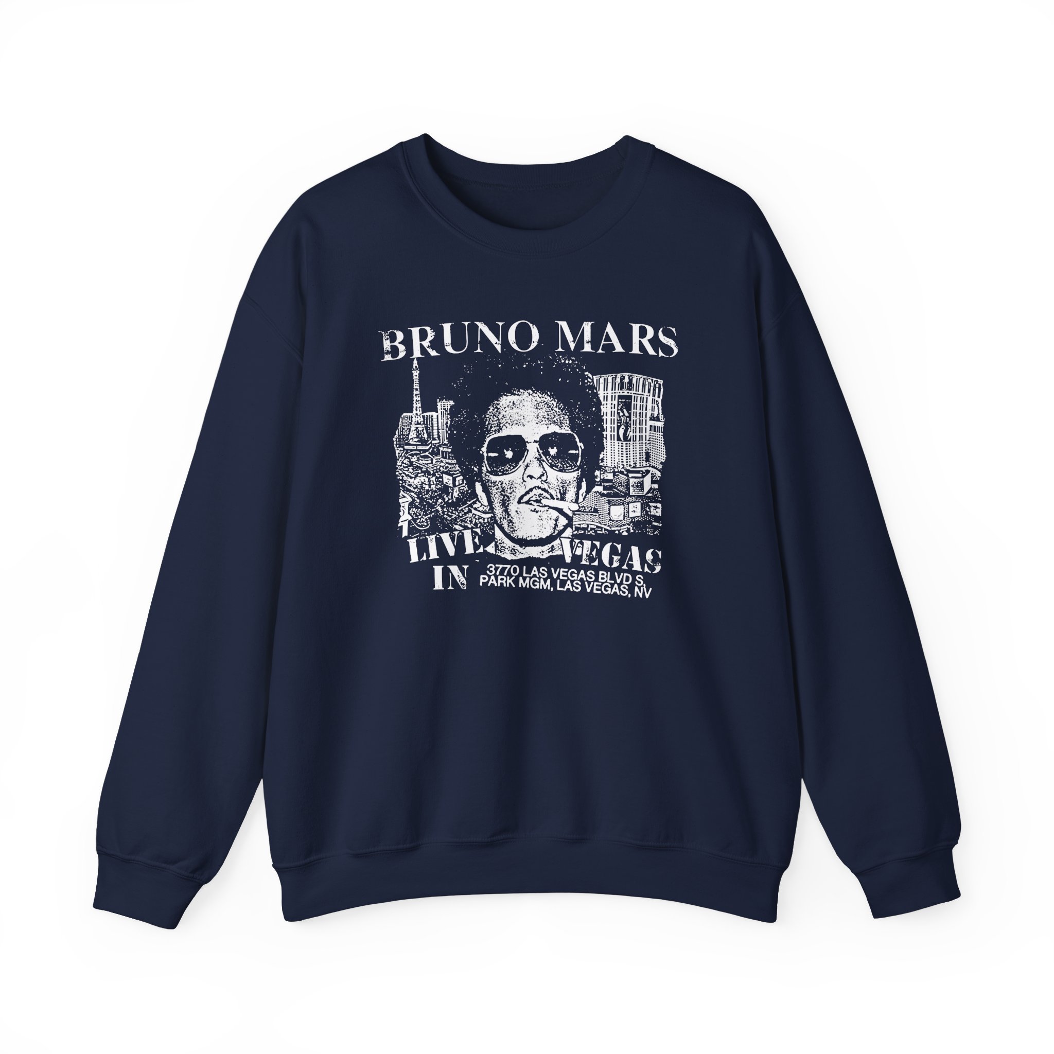 Bruno Mars Live In Vegas Unisex Heavy Blend™ Crewneck Sweatshirt - Image 11