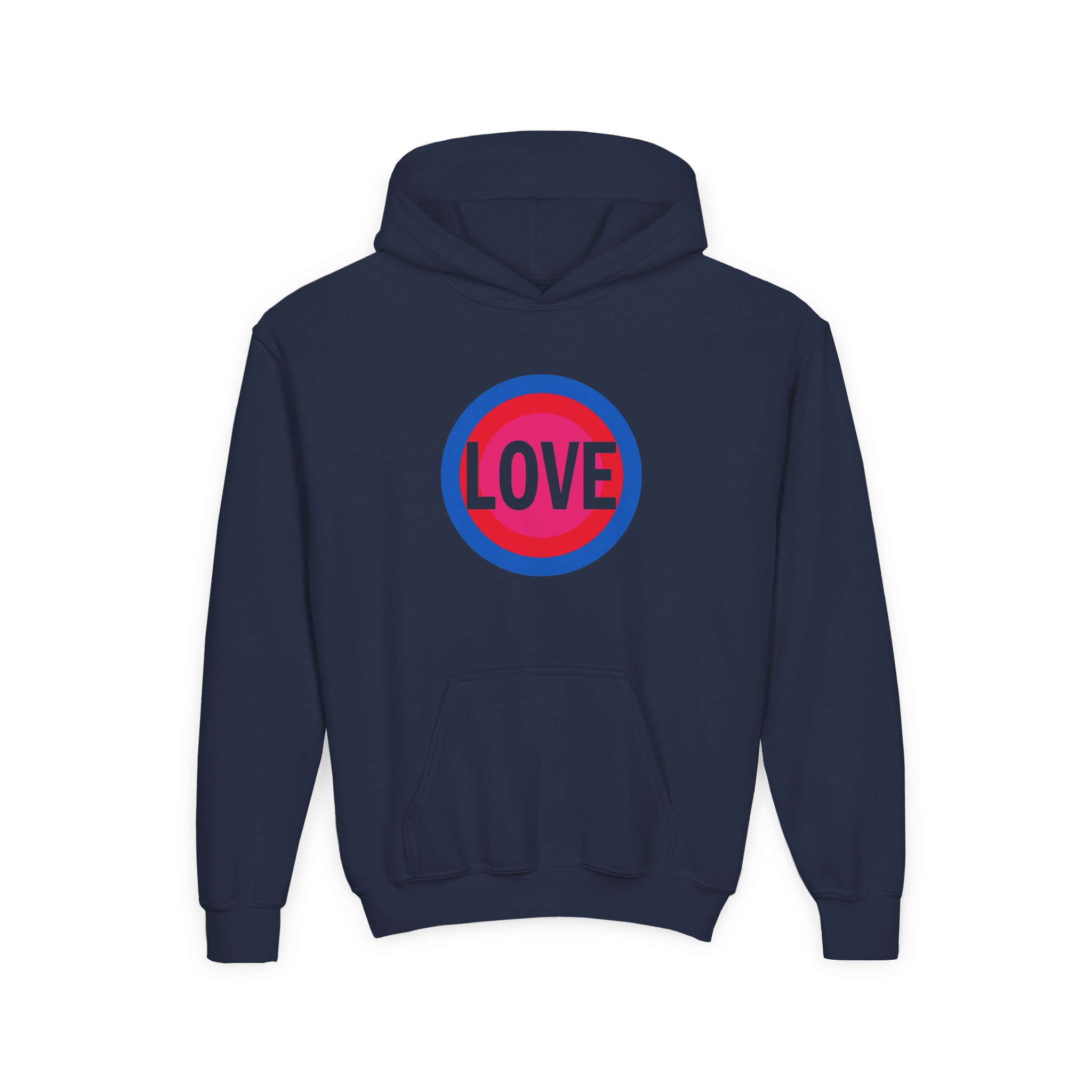 John Legend Love Circle Youth Heavy Blend Hooded Sweatshirt - Image 13