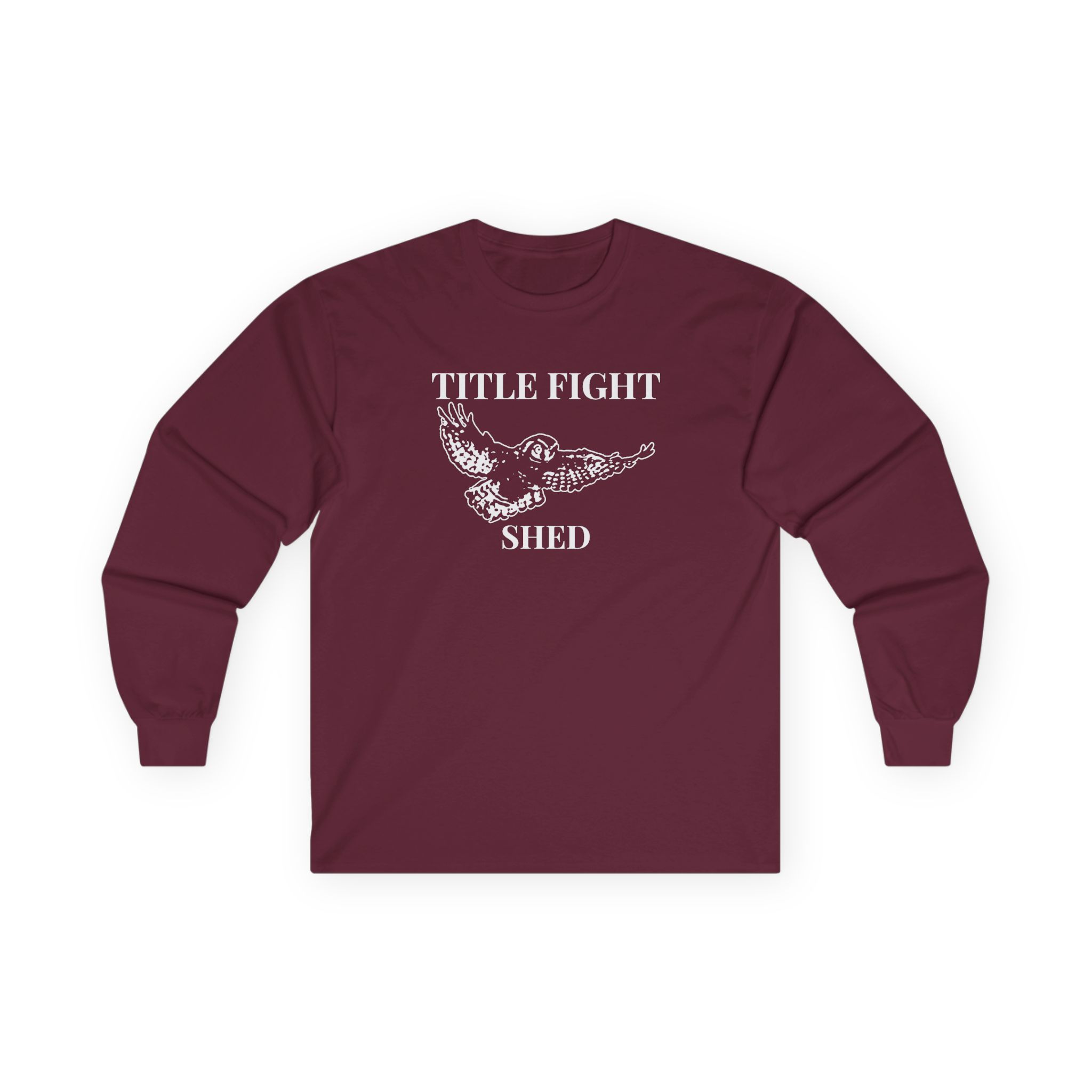 Cold Cuts Title Fight Shed Owl Unisex Ultra Cotton Long Sleeve Tee - Image 3