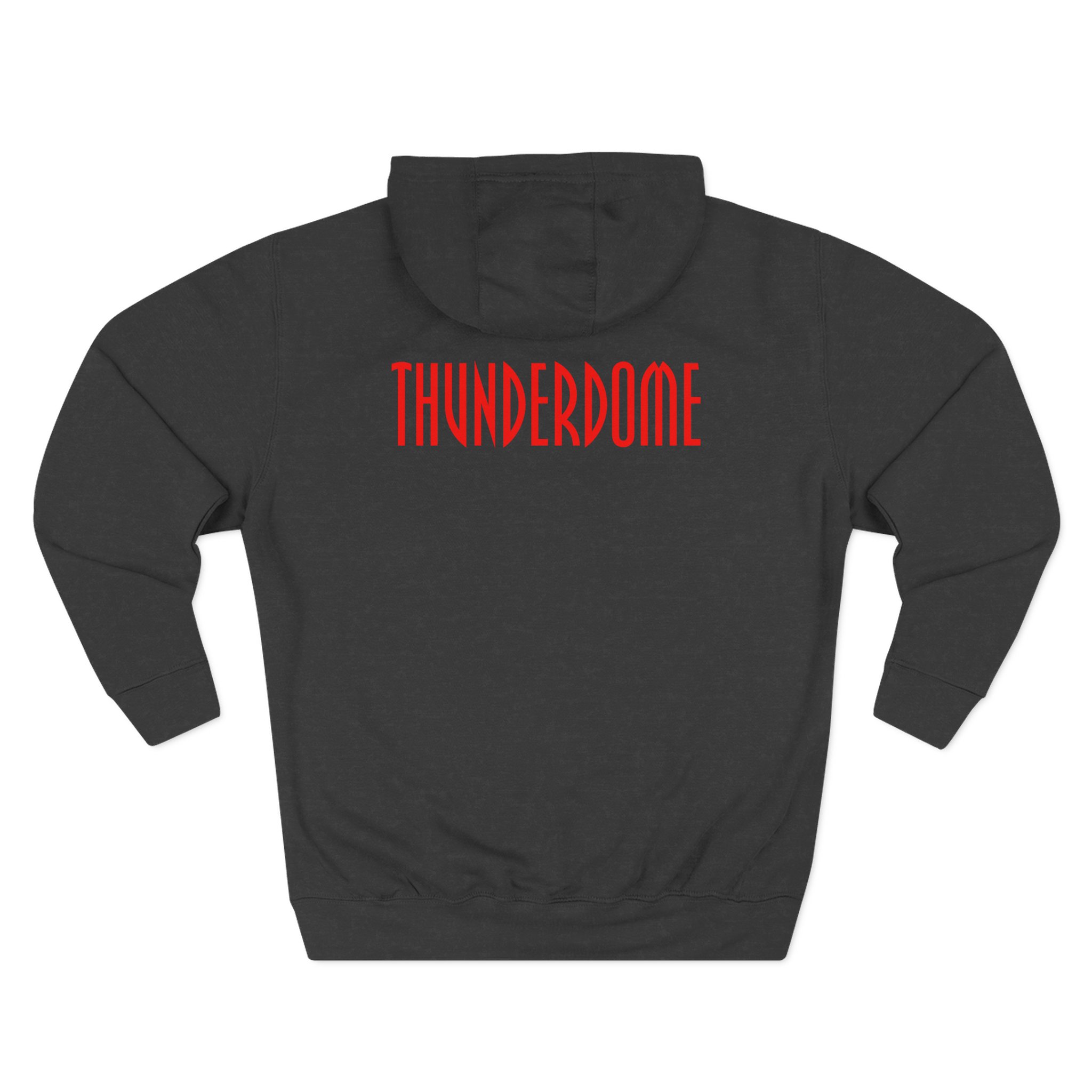 Thunderdome Logo Three-panel Fleece Hoodie - Image 4