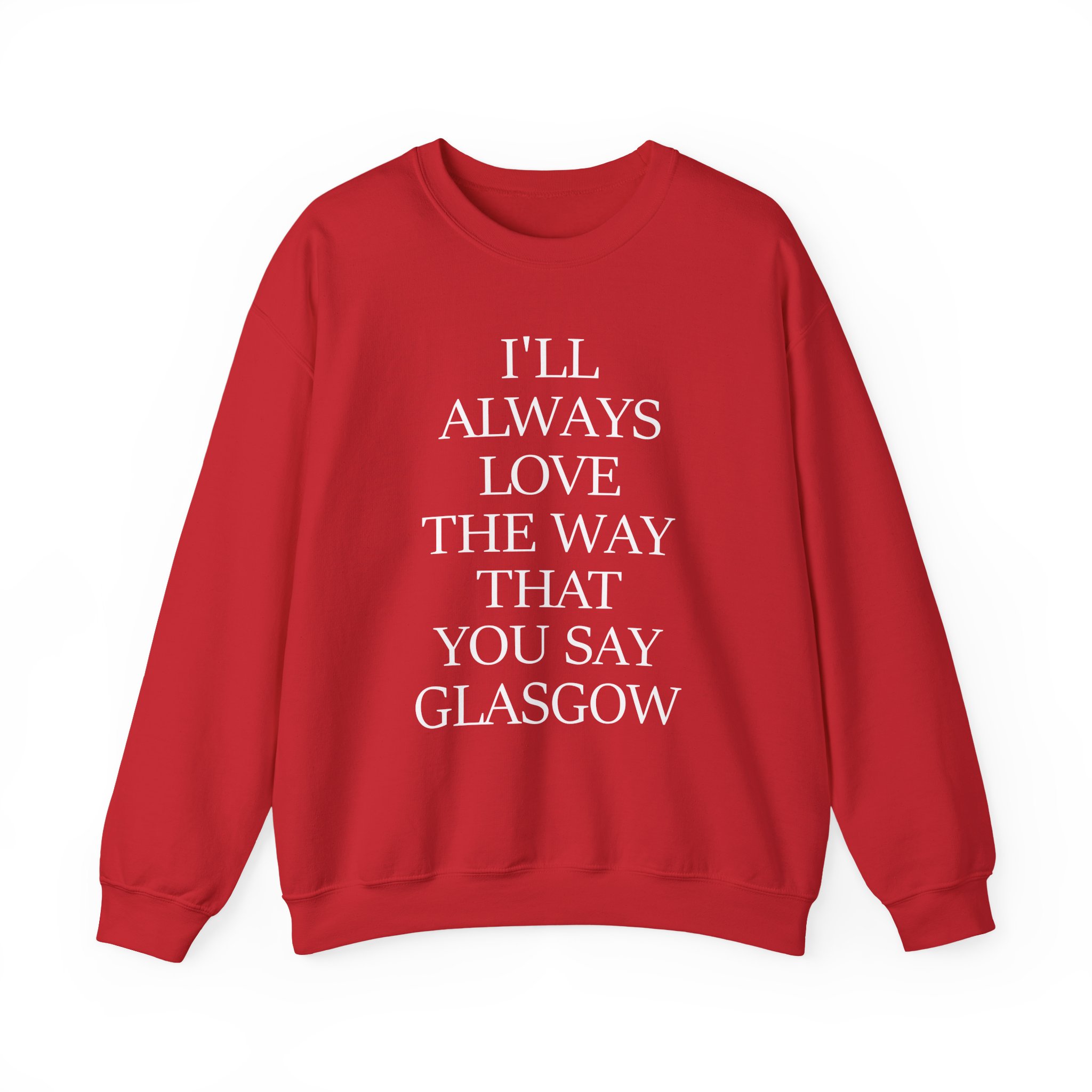 The Snuts I'll Always Love the Way That You Say Glasgow Unisex Heavy Blend™ Crewneck Sweatshirt - Image 23