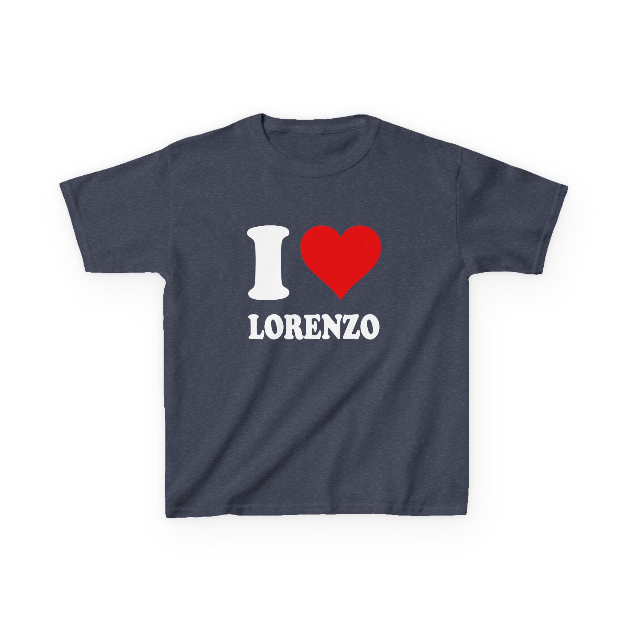 Kids Chris Lorenzo I Love Heavy Cotton™ Tee - Image 15