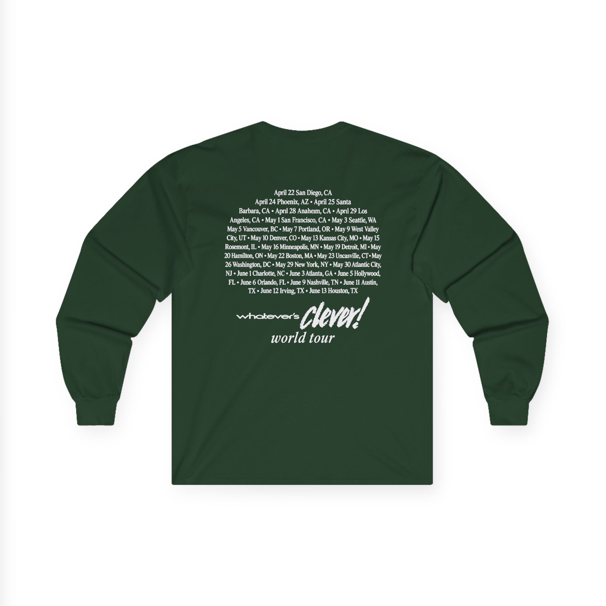 Charlie Puth Charlie Puth 2026 Tour Unisex Ultra Cotton Long Sleeve Tee - Image 8