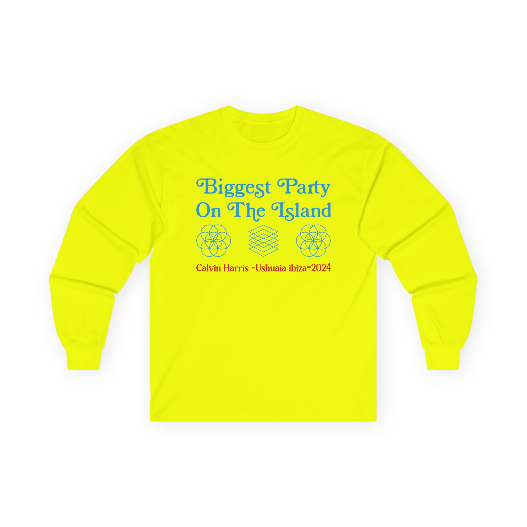 Calvin Harris Ushuaia Higher Level Unisex Ultra Cotton Long Sleeve Tee - Image 13