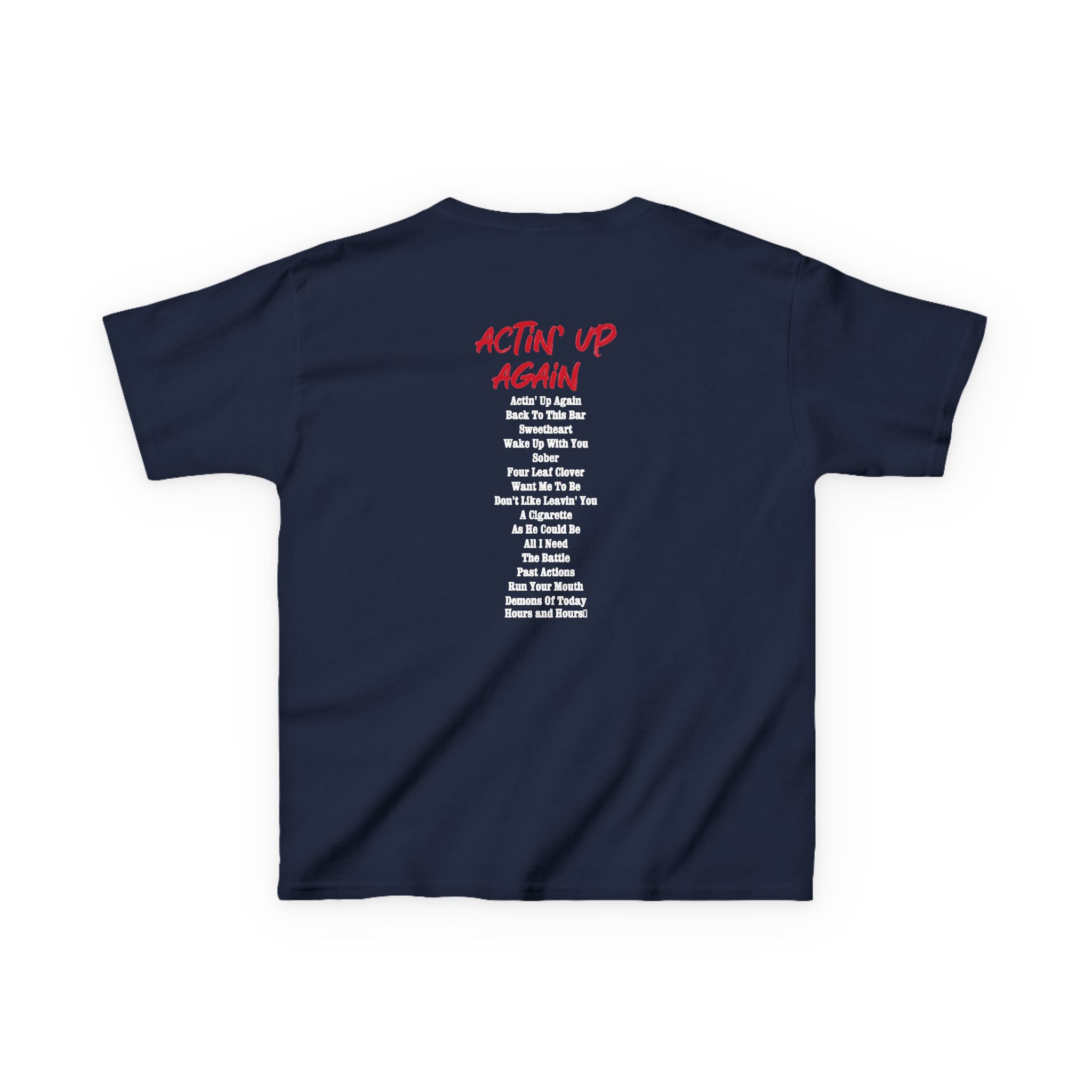 Gavin Adcock Actin' Up Again Album Kids Heavy Cotton™ Tee - Image 6
