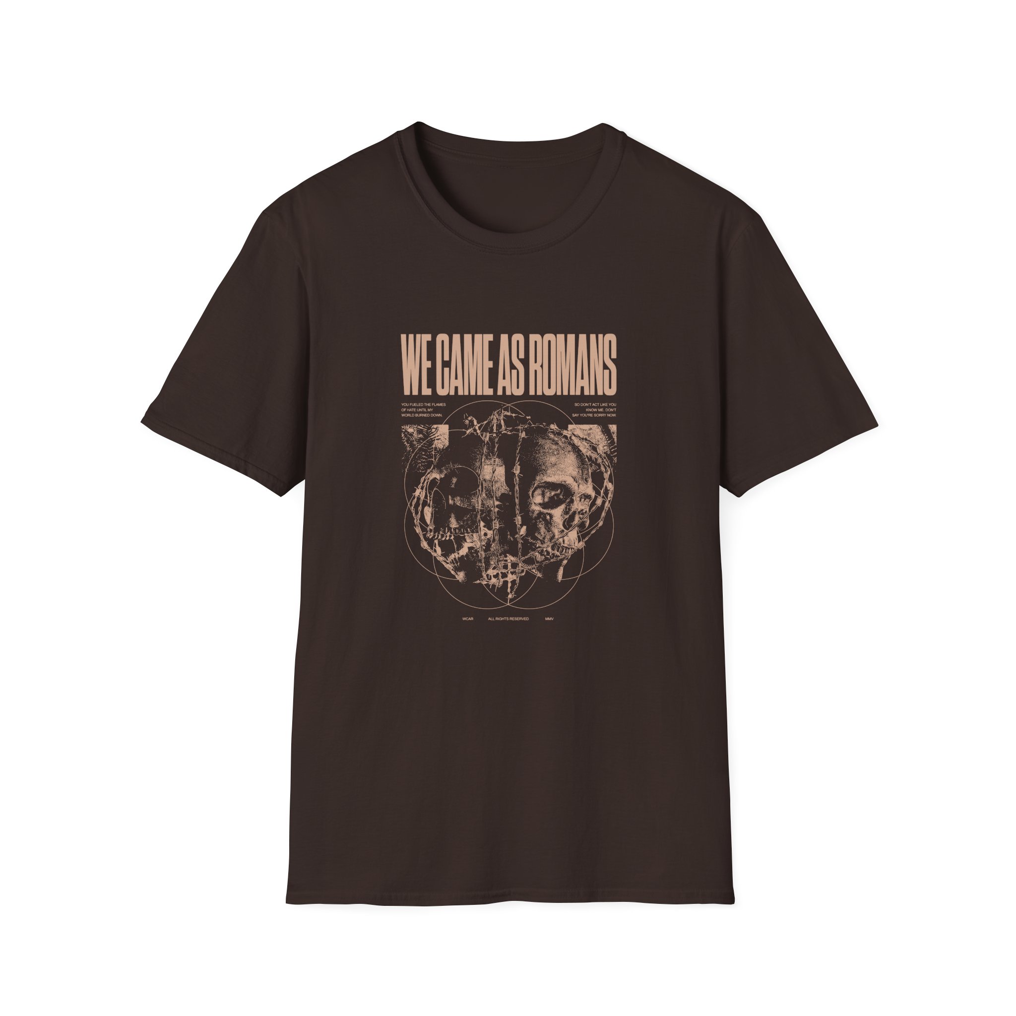 We Came as Romans Doublespeak Unisex Softstyle T-Shirt - Image 3