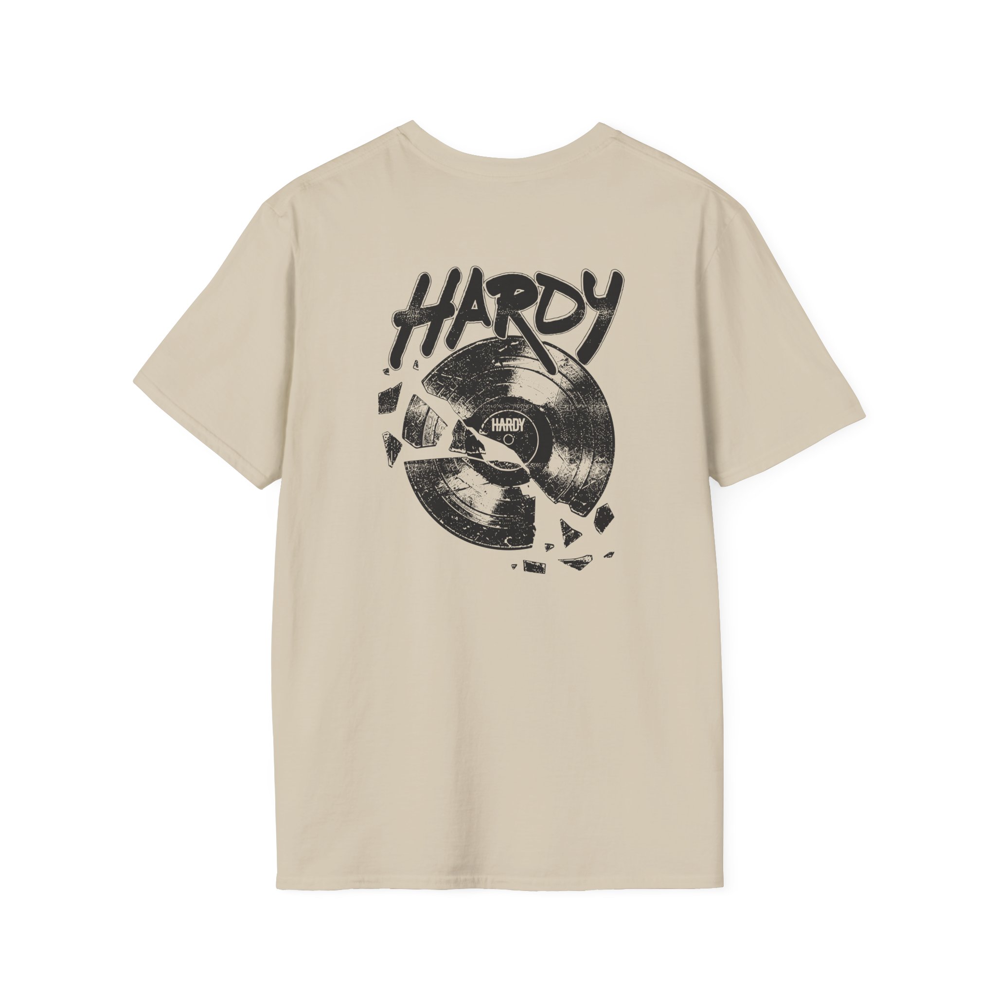 Hd Orange Record Unisex Softstyle T-Shirt - Image 8