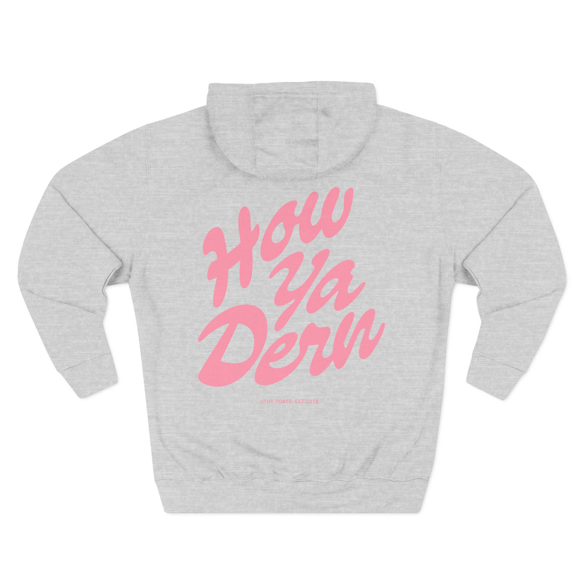 The Toast How Ya Dern Three-Panel Fleece Hoodie - Image 4