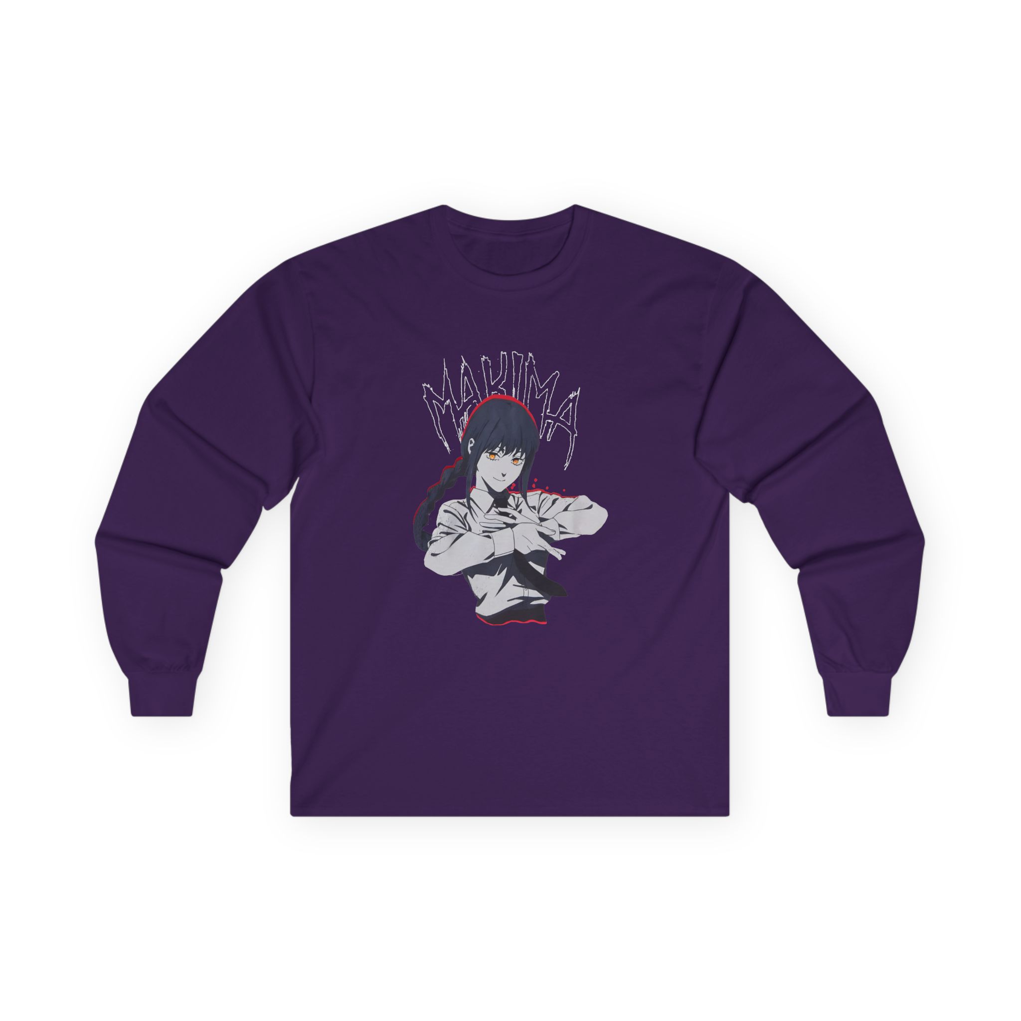 Chainsaw Man Makima Unisex Ultra Cotton Long Sleeve Tee - Image 13