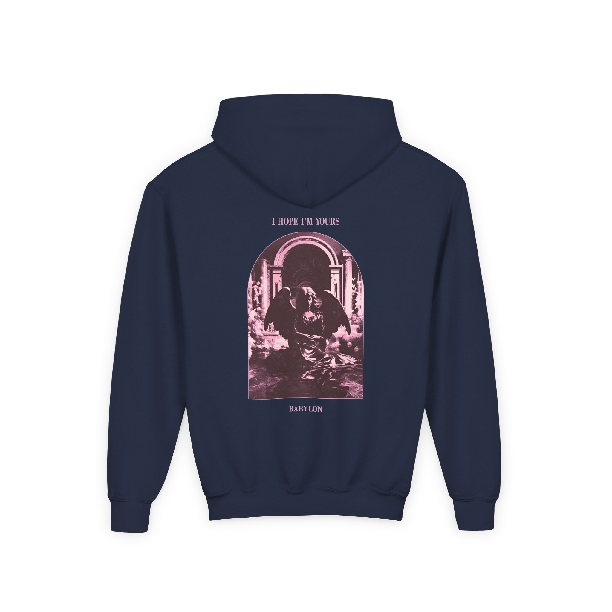 Babylon Mineral Wash Youth Heavy Blend Hooded Sweatshirt - Image 6