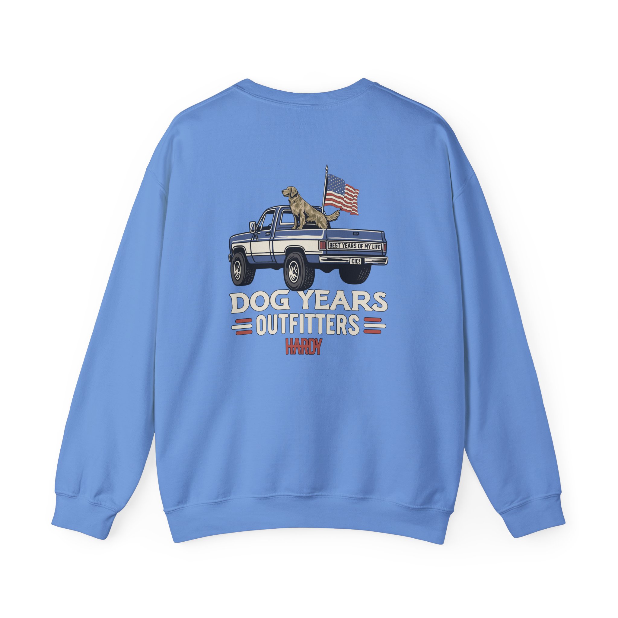 Hd dog years Unisex Heavy Blend™ Crewneck Sweatshirt - Image 10