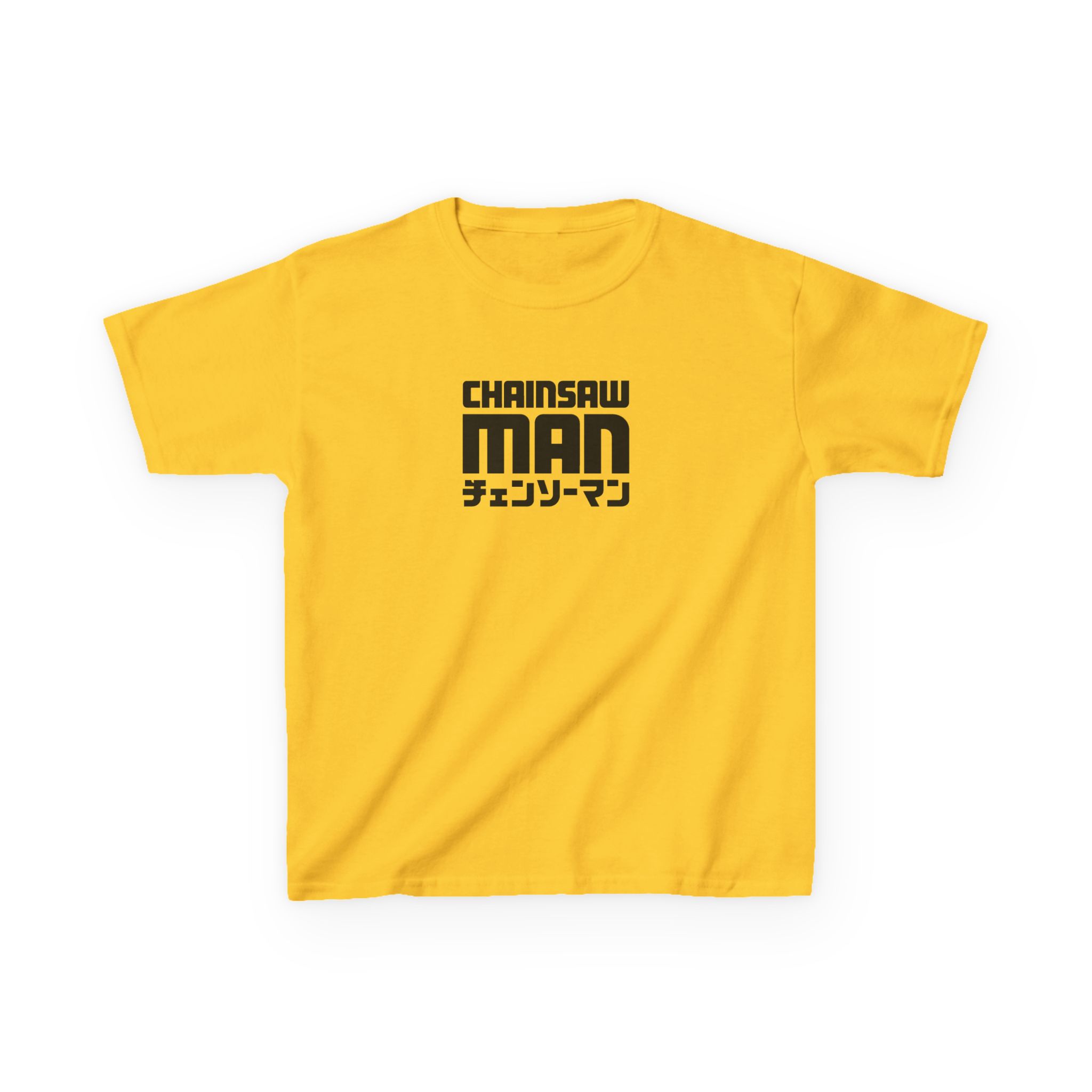 Chainsaw Man Bordeaux Smile Kids Heavy Cotton™ Tee - Image 9