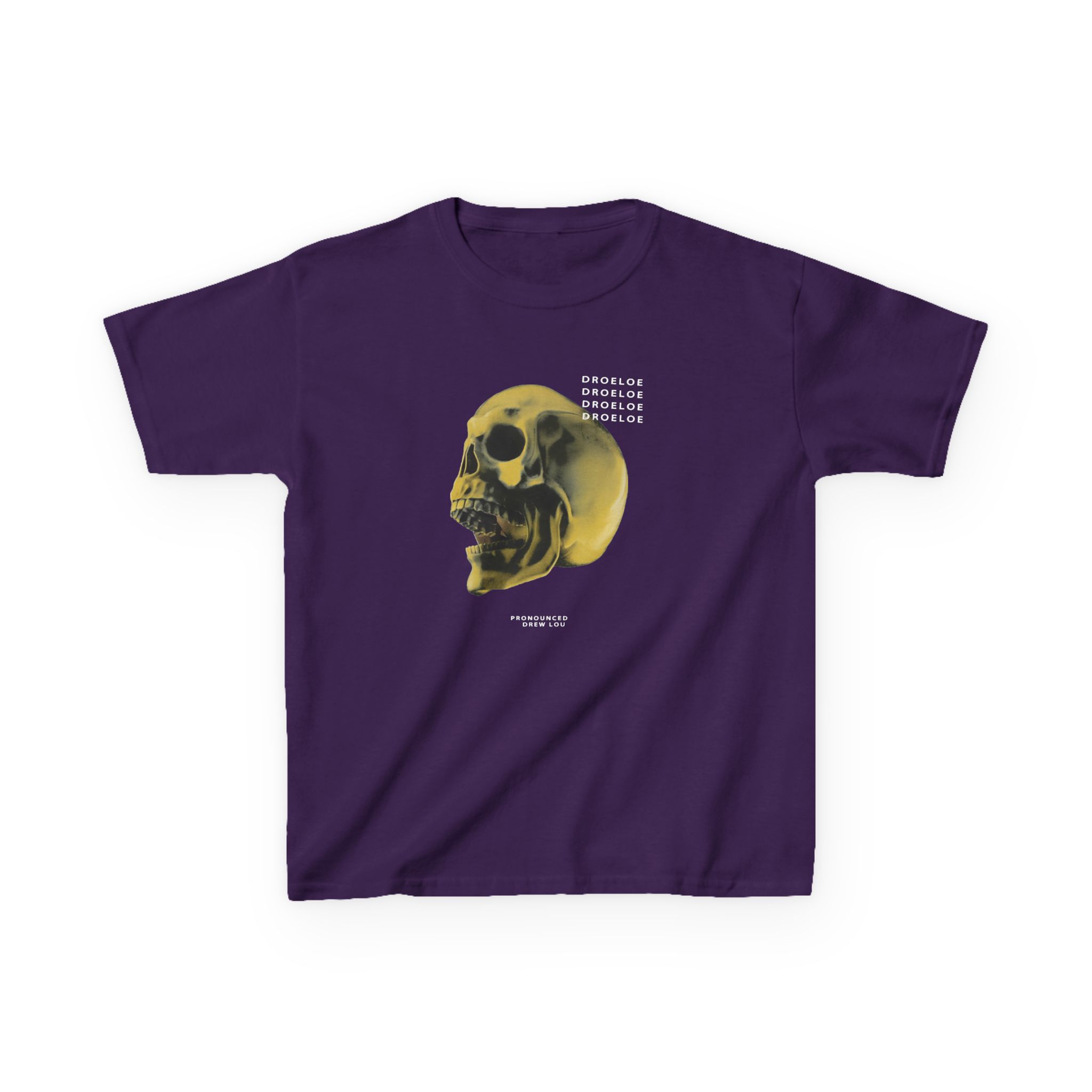Kids Deadbeats Gold Skull Heavy Cotton™ Tee - Image 13