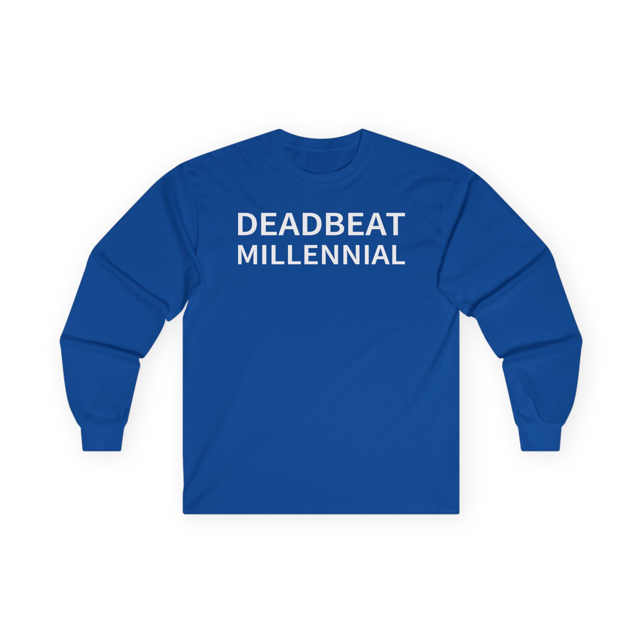 The Snuts Deadbeat Millennial Unisex Ultra Cotton Long Sleeve Tee - Image 11