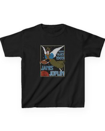 Janis Joplin Kozmic Blues 1969 Kids Heavy Cotton™ Tee