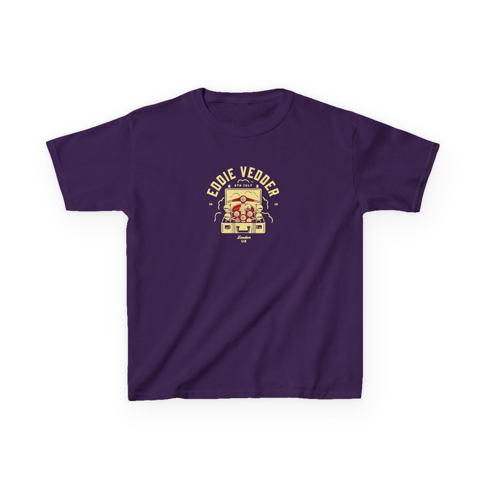 Eddie Vedder London Event Kids Heavy Cotton™ Tee - Image 13