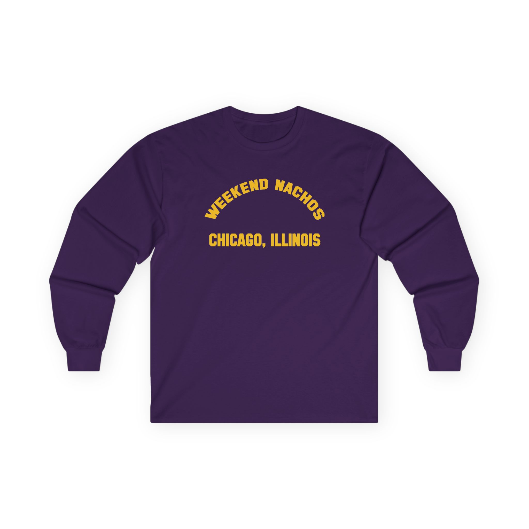 Weekend Nachos Watch You Suffer Unisex Ultra Cotton Long Sleeve Tee - Image 13