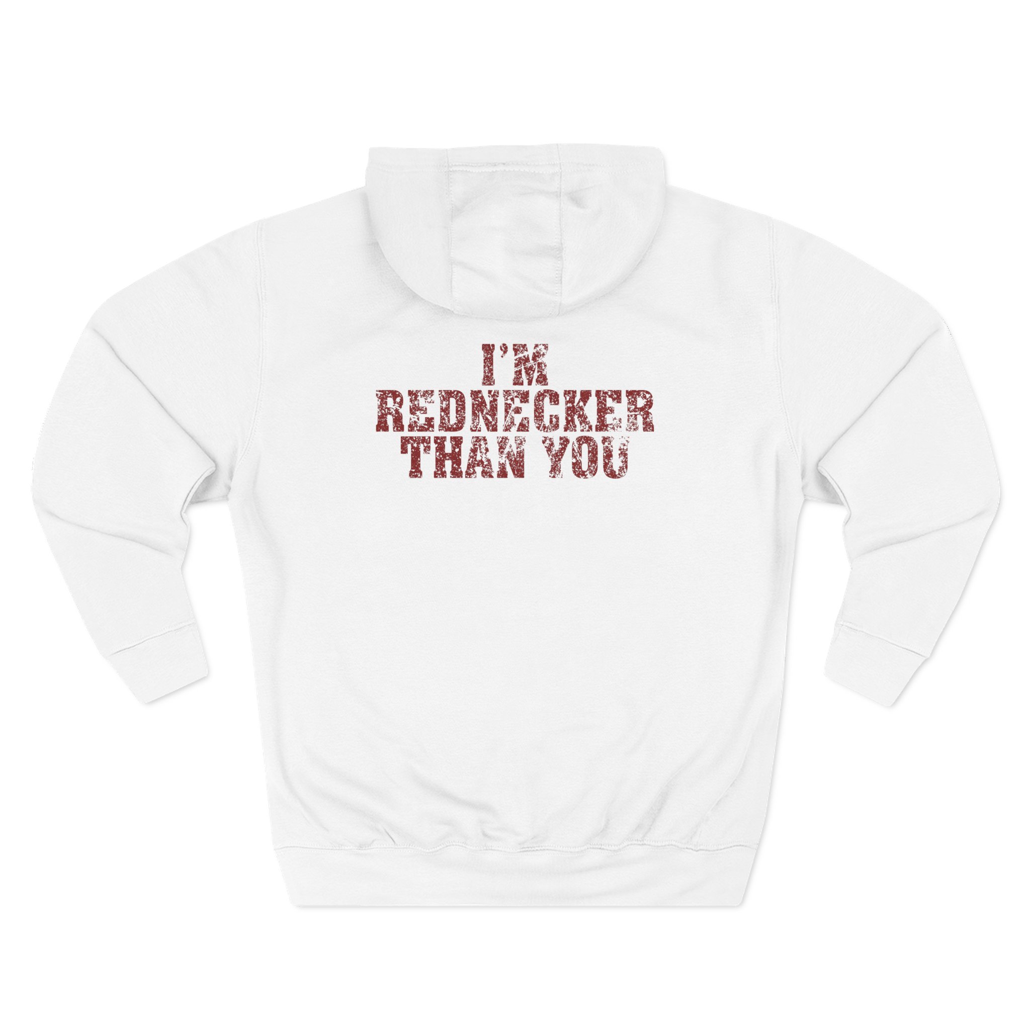 Hd Rednecker Three-Panel Fleece Hoodie - Image 4