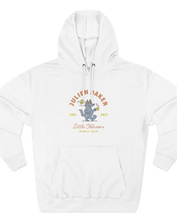 Julien Baker Little Oblivions World Tour Three-Panel Fleece Hoodie