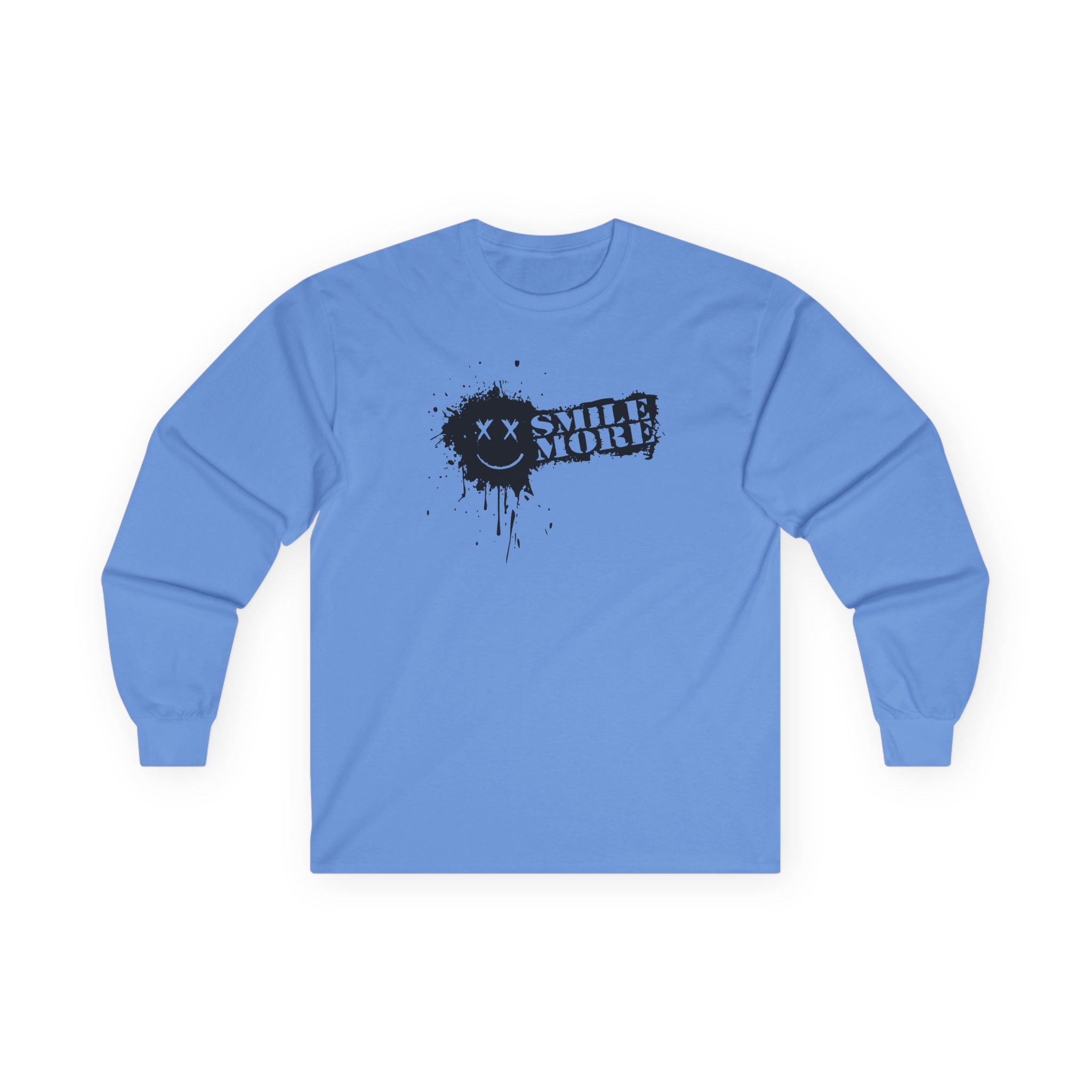 Roman Atwood Smile More Splatter Unisex Ultra Cotton Long Sleeve Tee - Image 9