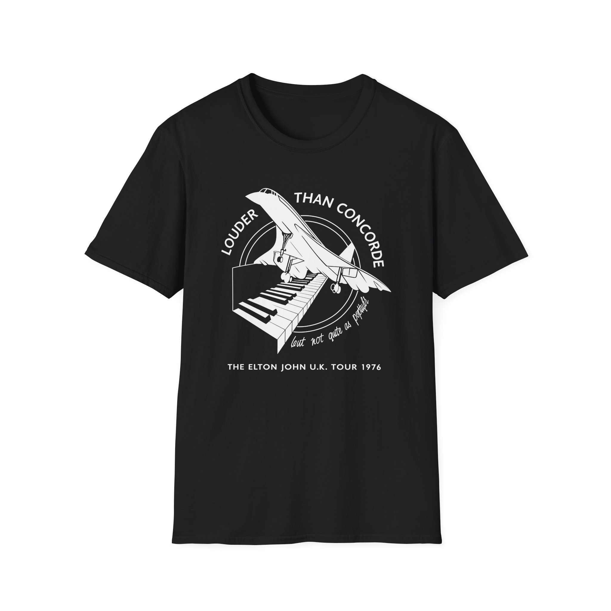 Ej Farewell Vintage Louder Than Concorde Unisex Softstyle T-Shirt