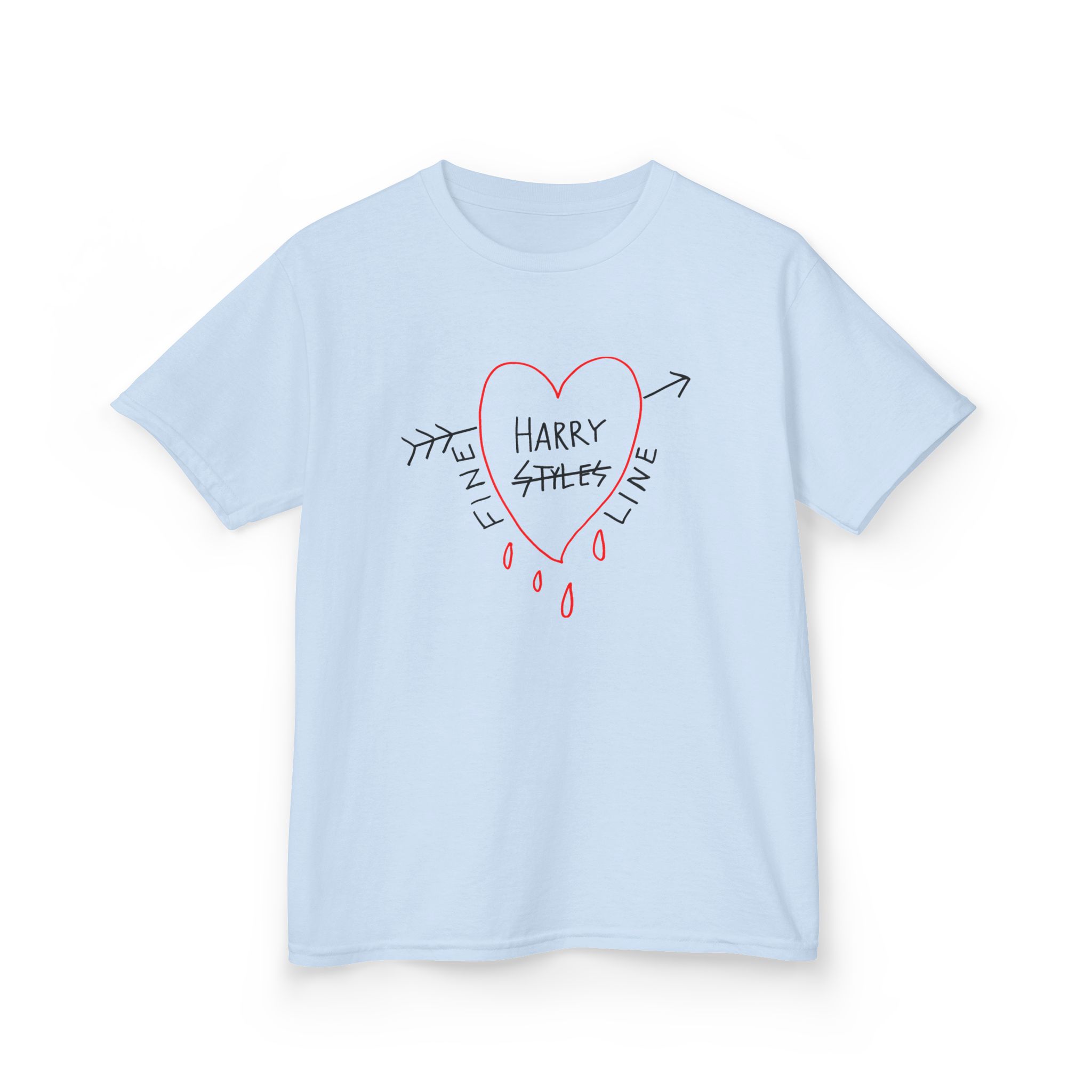 Love on Tour Camiseta Fine Line Kids Heavy Cotton™ Tee - Image 7