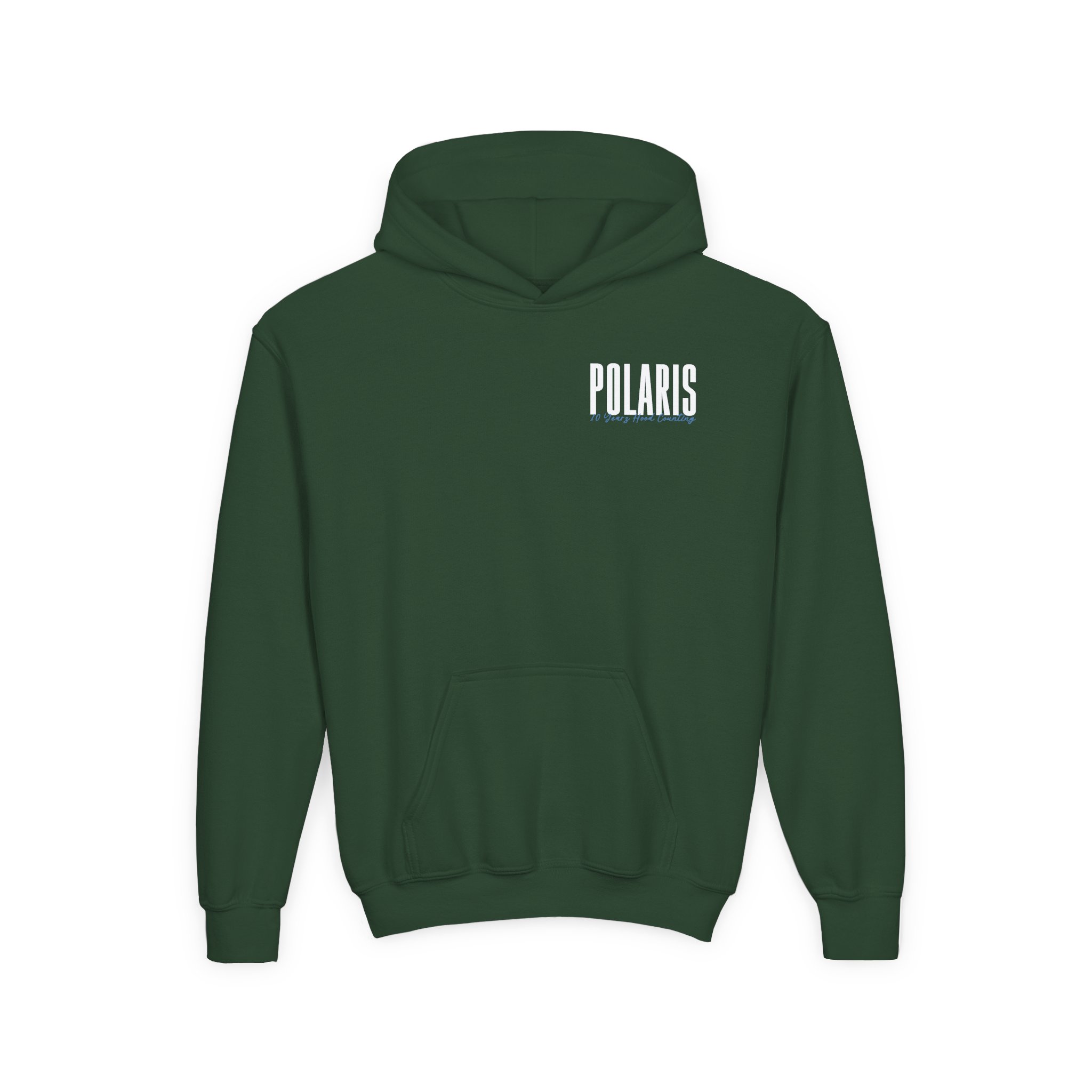 Polaris Icons Youth Heavy Blend Hooded Sweatshirt - Image 3