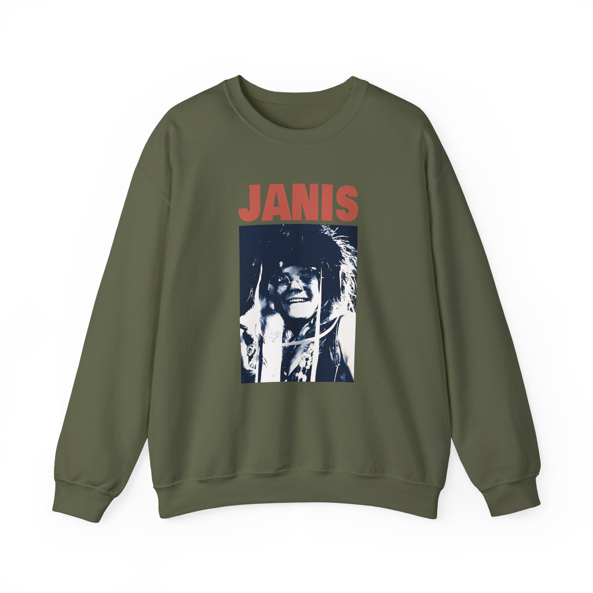 Janis Joplin Beatnick Unisex Heavy Blend™ Crewneck Sweatshirt - Image 11