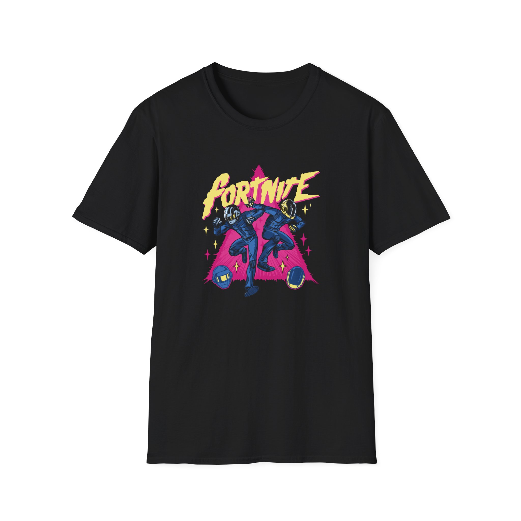 Daft Punk Ortnite X Daft Punk Unisex Softstyle T-Shirt