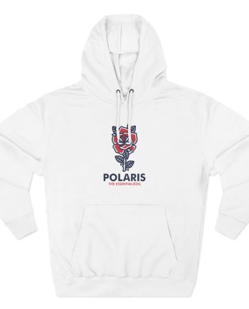 Polaris Rose Three-Panel Fleece Hoodie