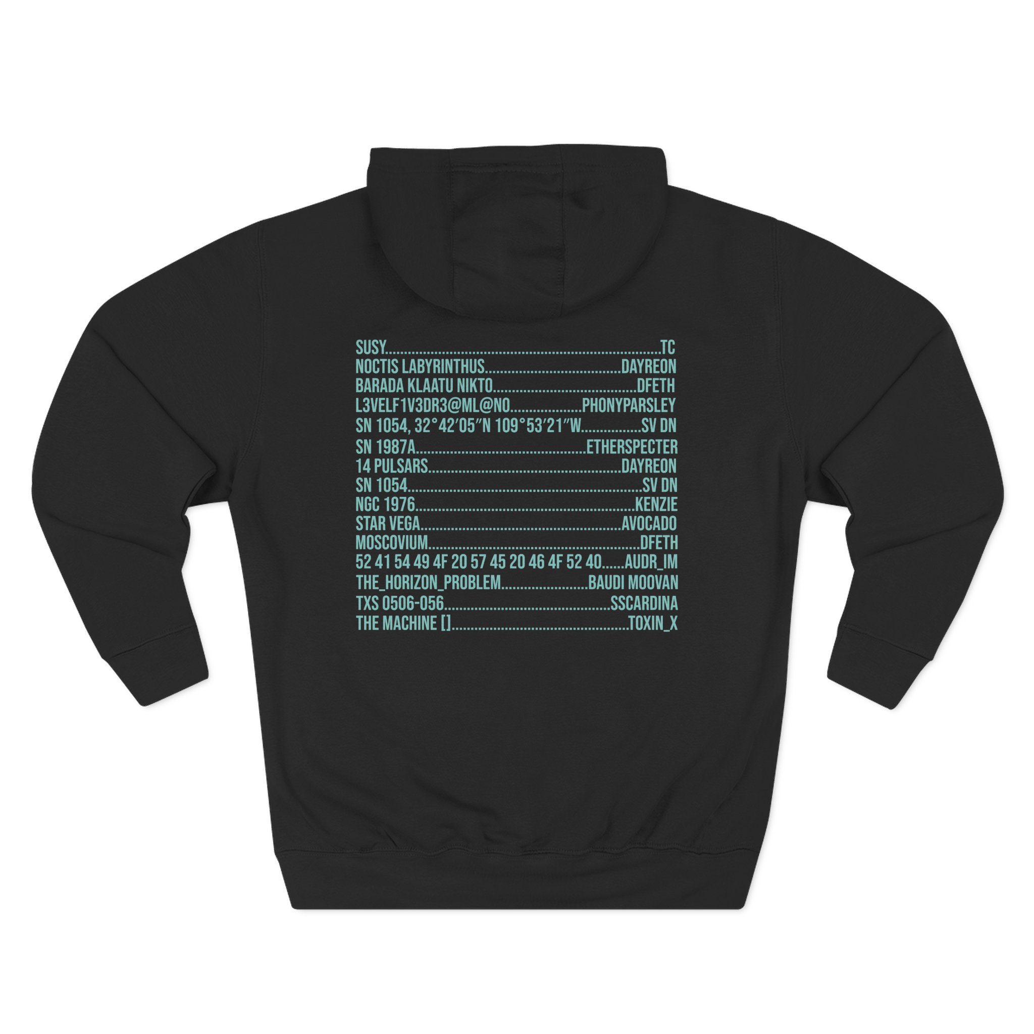 Deathpact Three-Panel Fleece Hoodie - Image 2