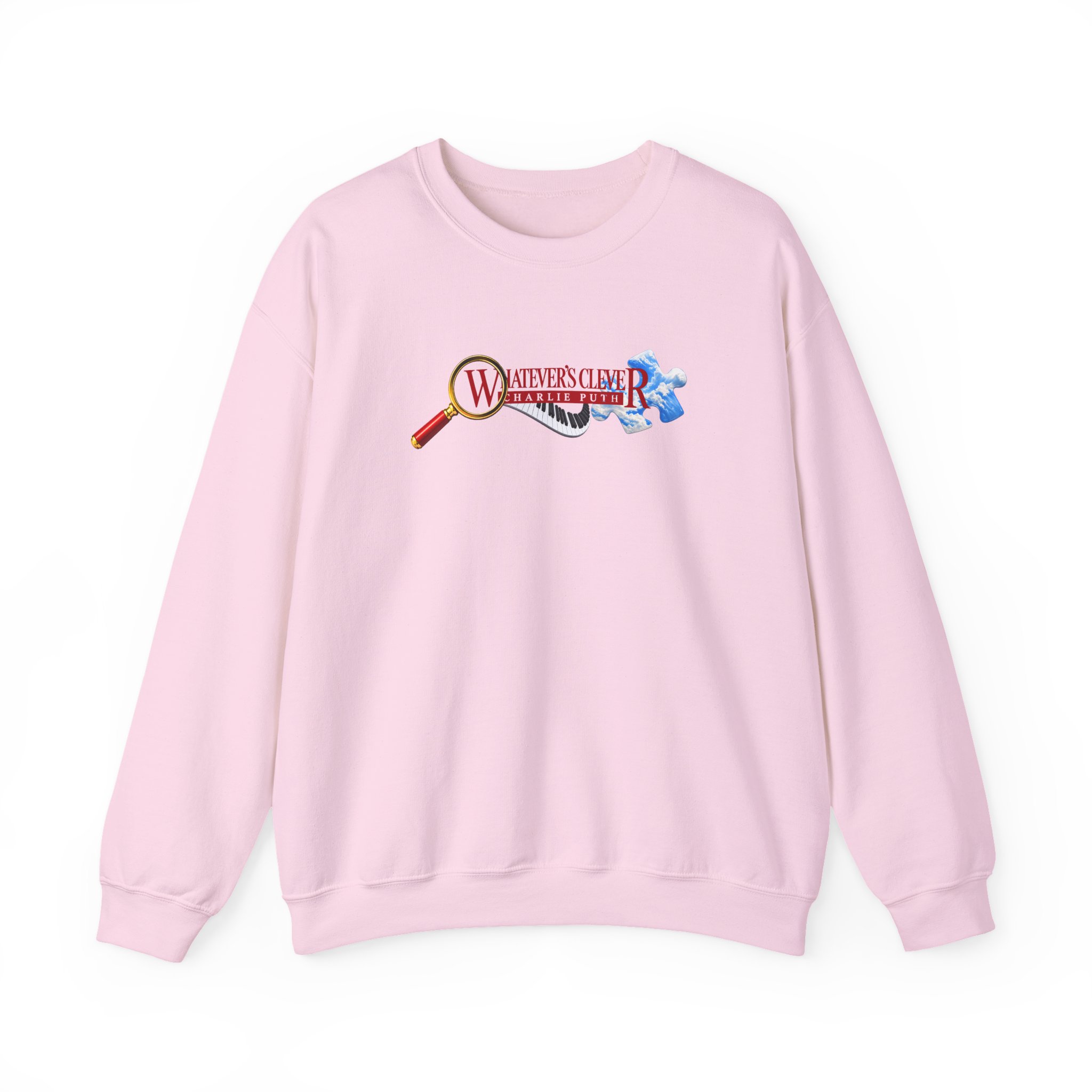 Charlie Puth Whatever's Clever! 2026 Unisex Heavy Blend™ Crewneck Sweatshirt - Image 9