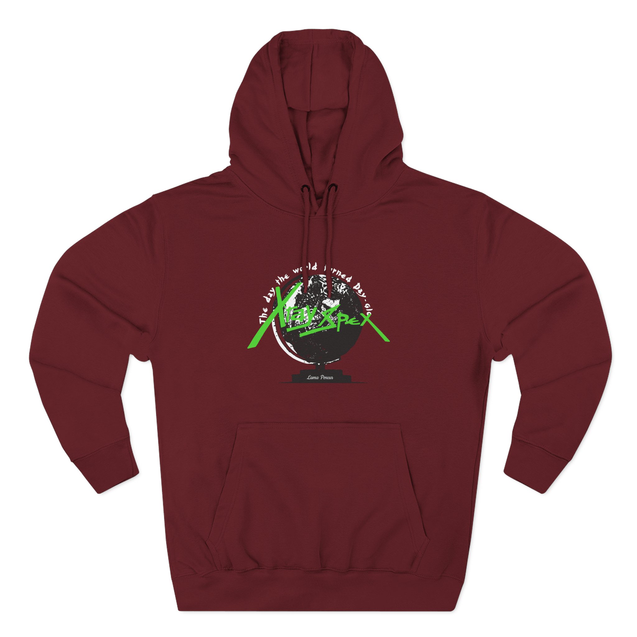X-ray Spex Day-Glo Globe Three-panel Fleece Hoodie - Image 15